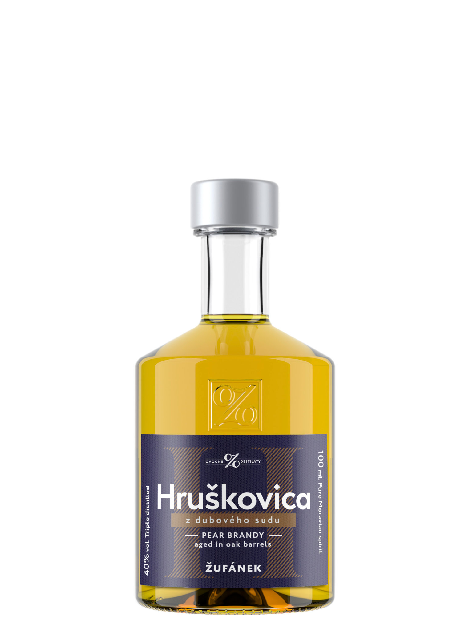 Hruškovica Žufánek z dubového sudu 40% 0,1l