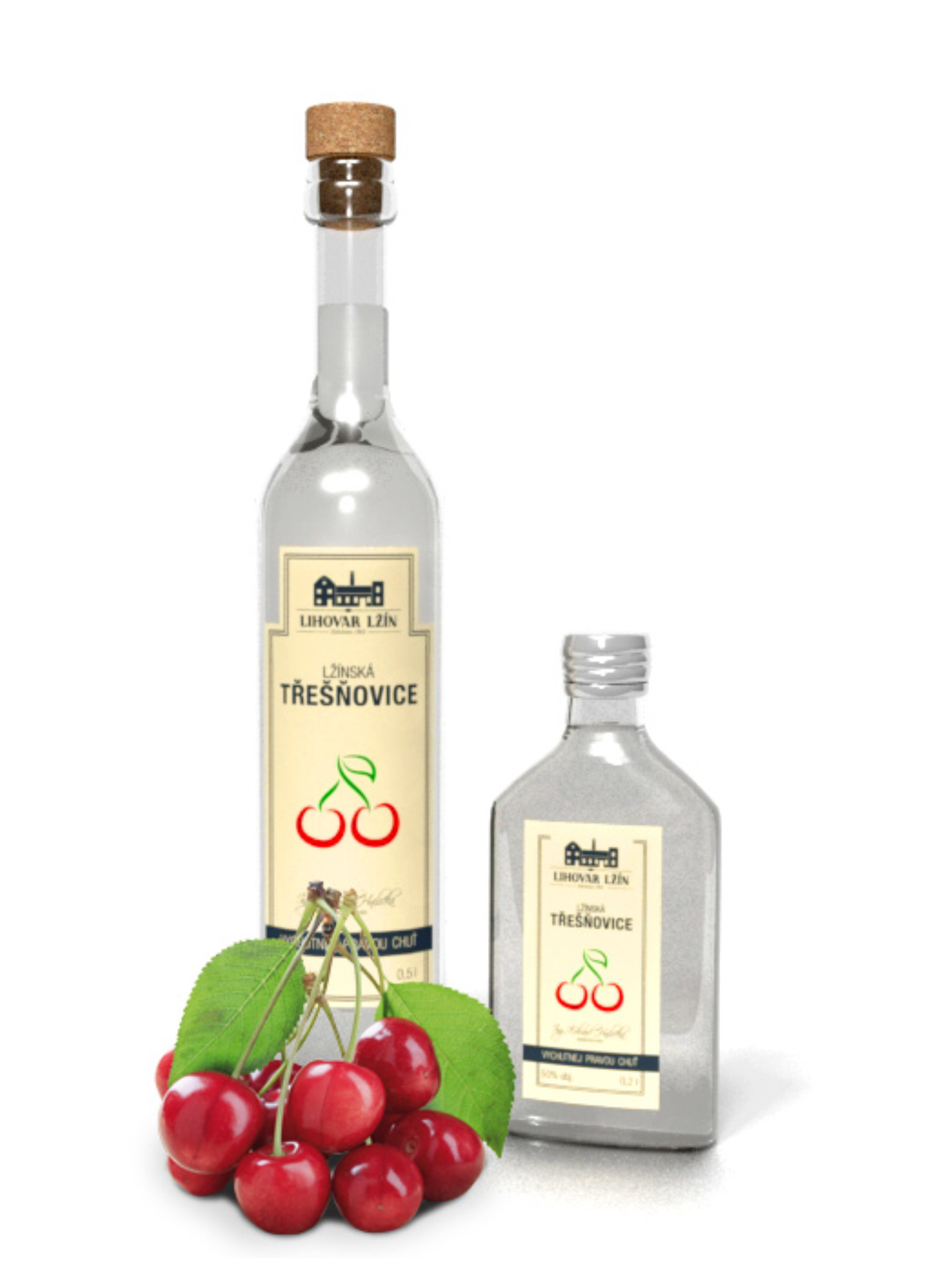 Lihovar Lžín Lžínská Třešňovice 50% 0,5l