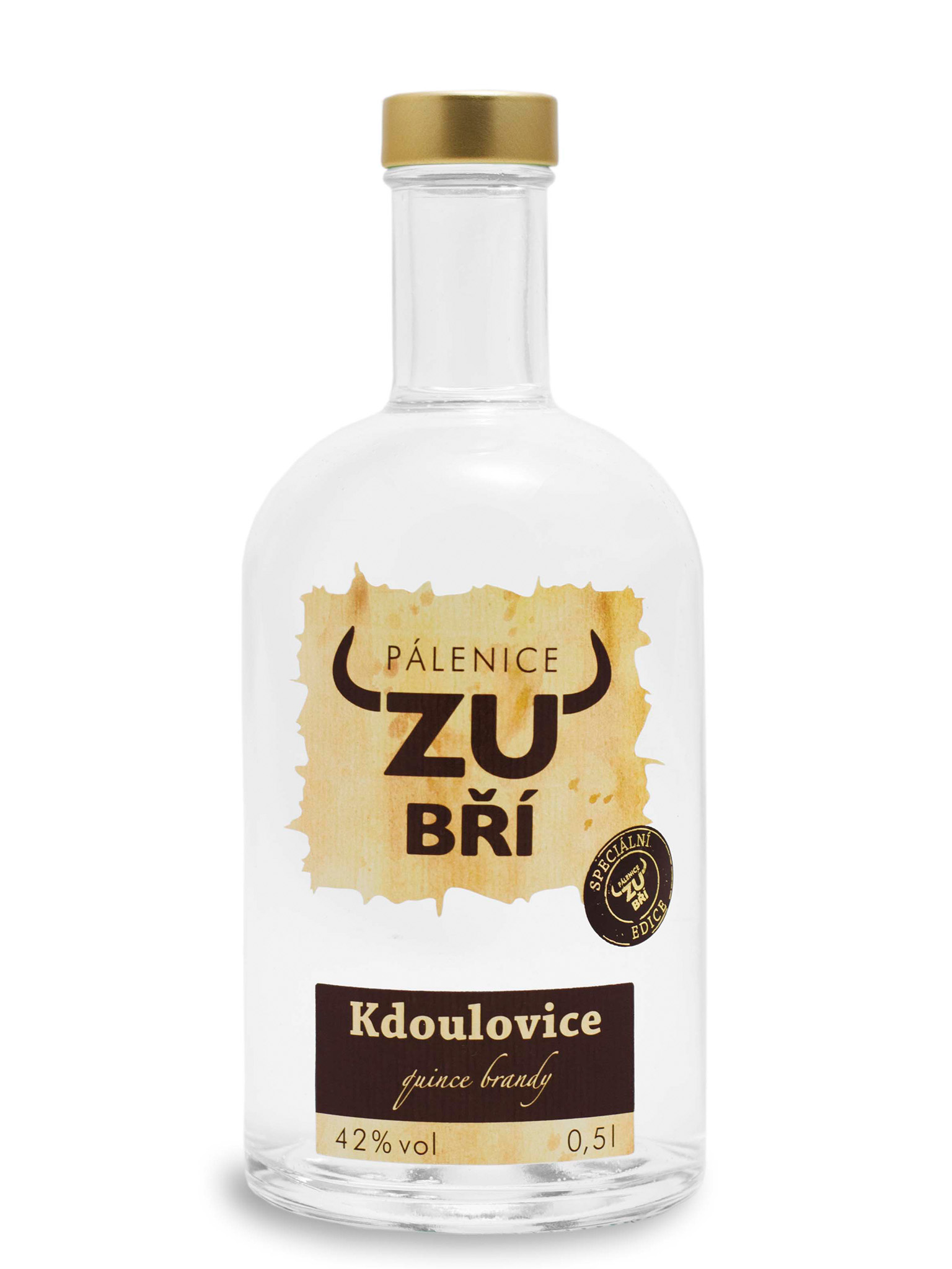 Kdoulovice pálenice Zubří 42 % 0,5 l