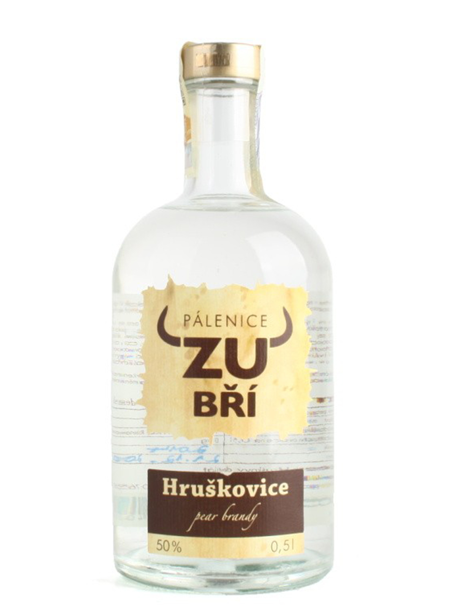 Pálenice Zubří Zubří Hruškovice 50% 0,5l