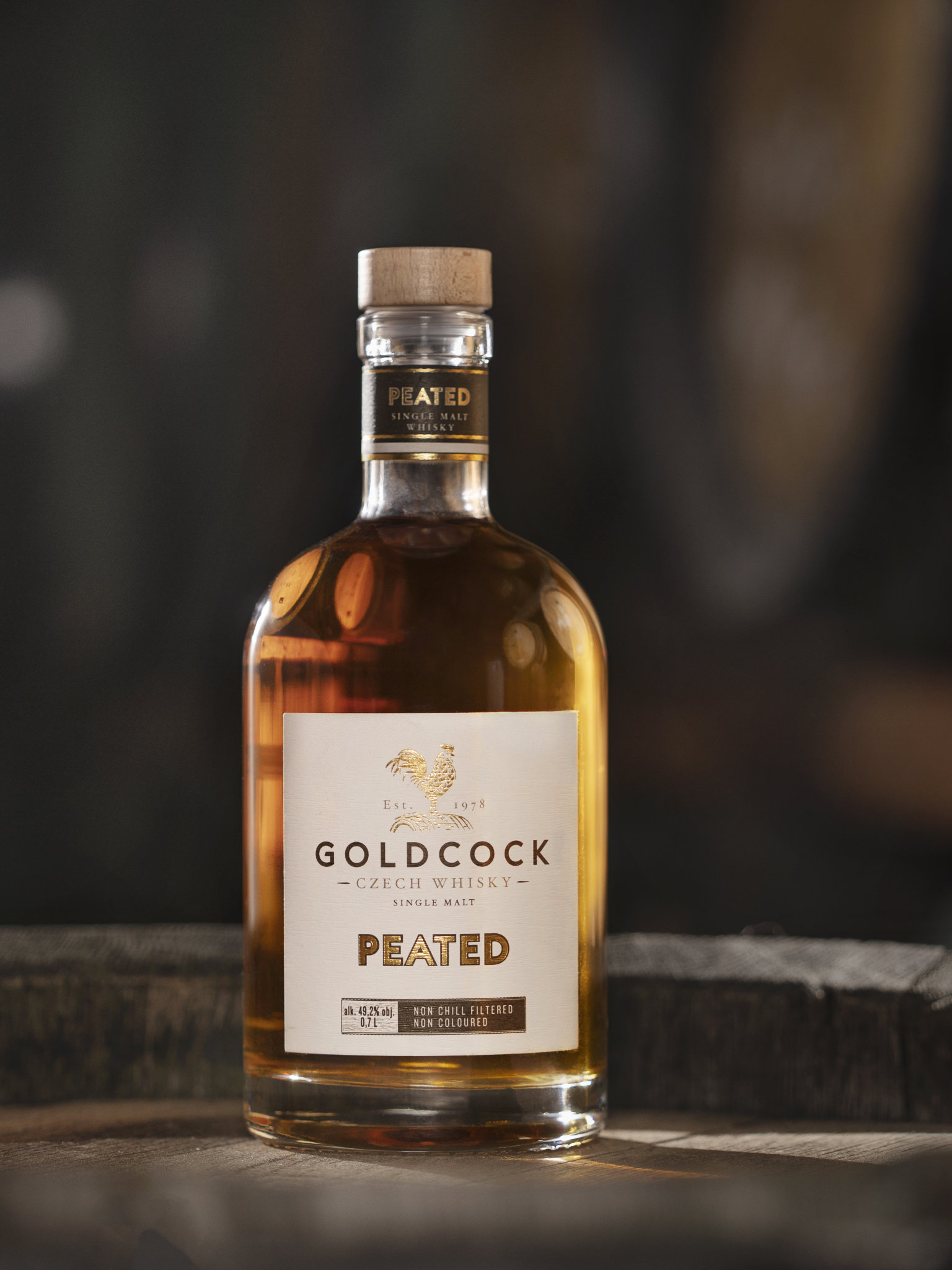 GOLDCOCK Whisky GOLDCOCK PEATED 45% 0,7l