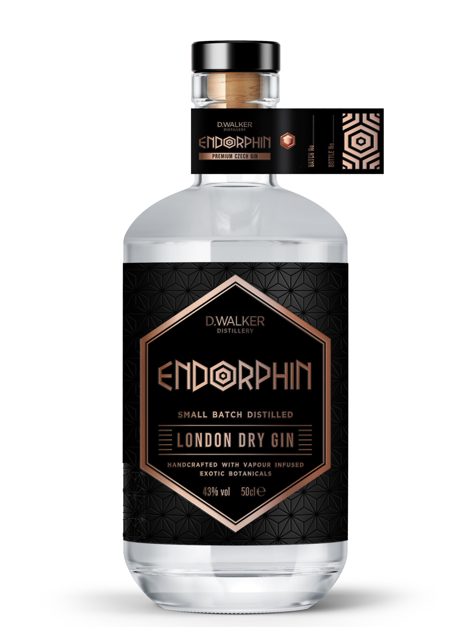 Levně Endorphin gin Endorphin London Dry Gin 43% 0,5l