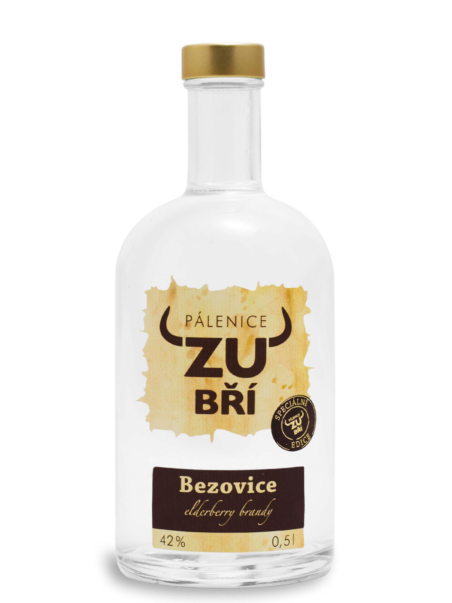 Bezovice Pálenice Zubří 42 % 0,5 l