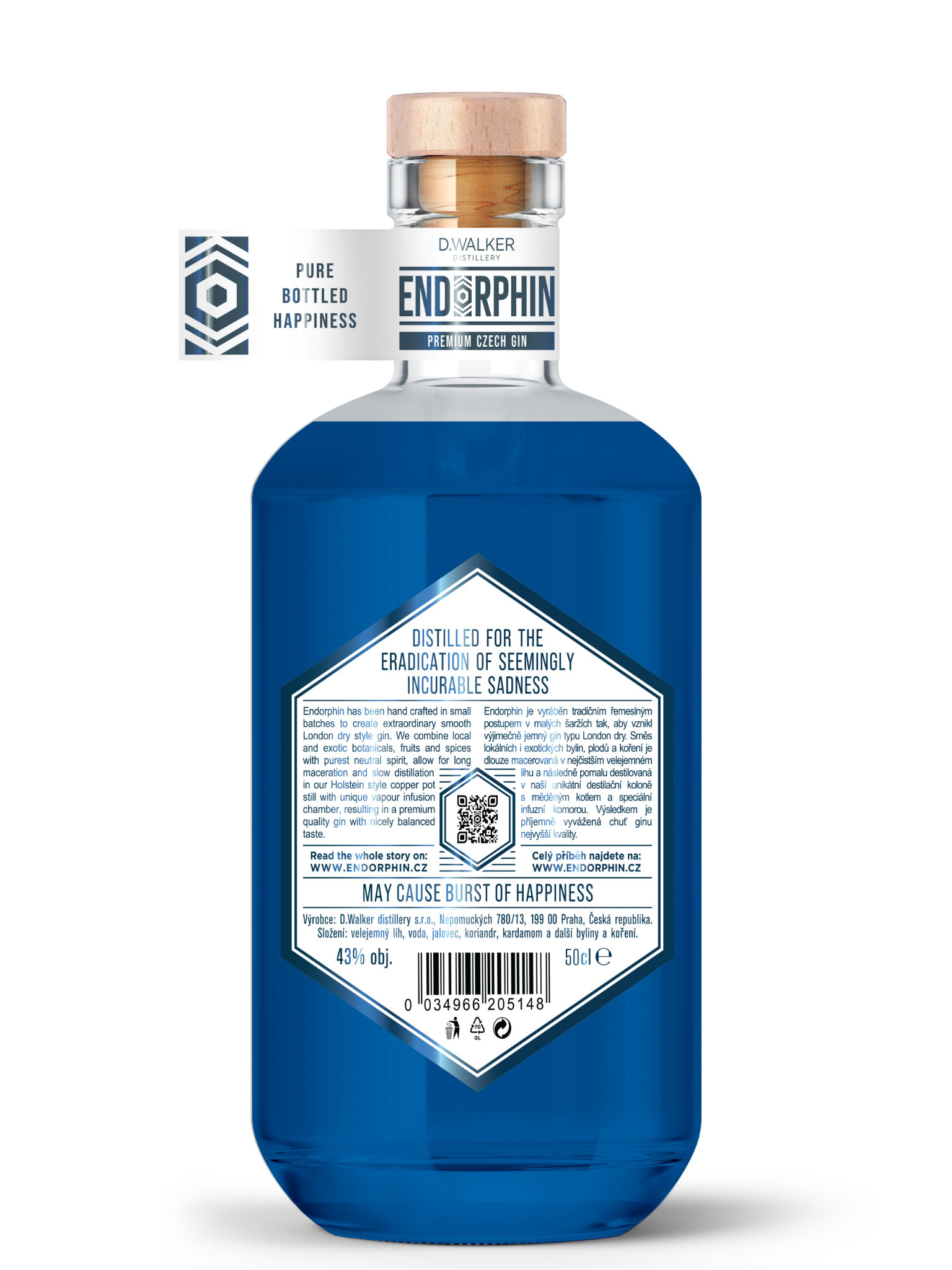 Endorphin gin Endorphin Magic ImaGine 43% 0,5l