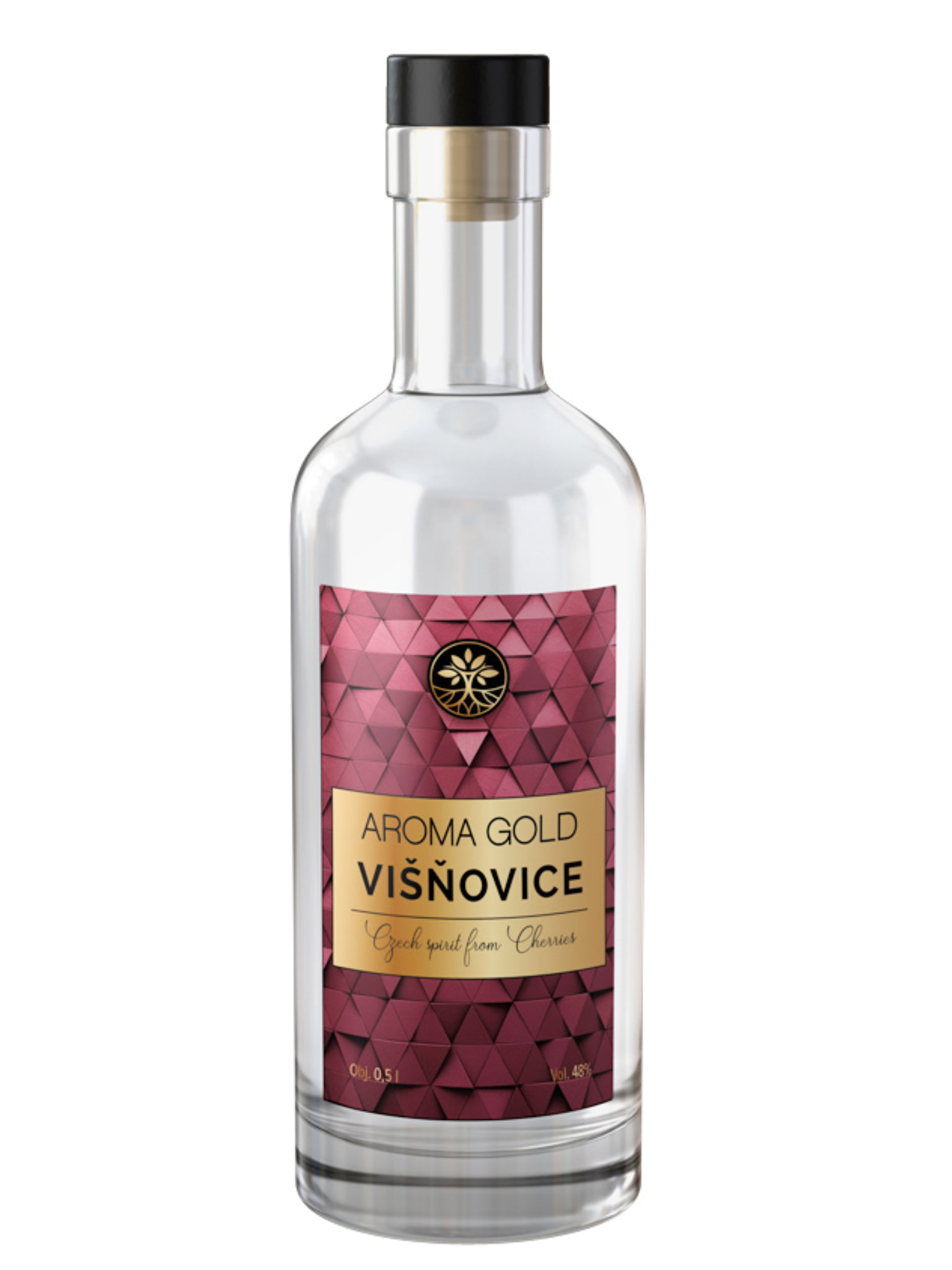 Levně Aroma Gold Višňovice 48% 0,5l