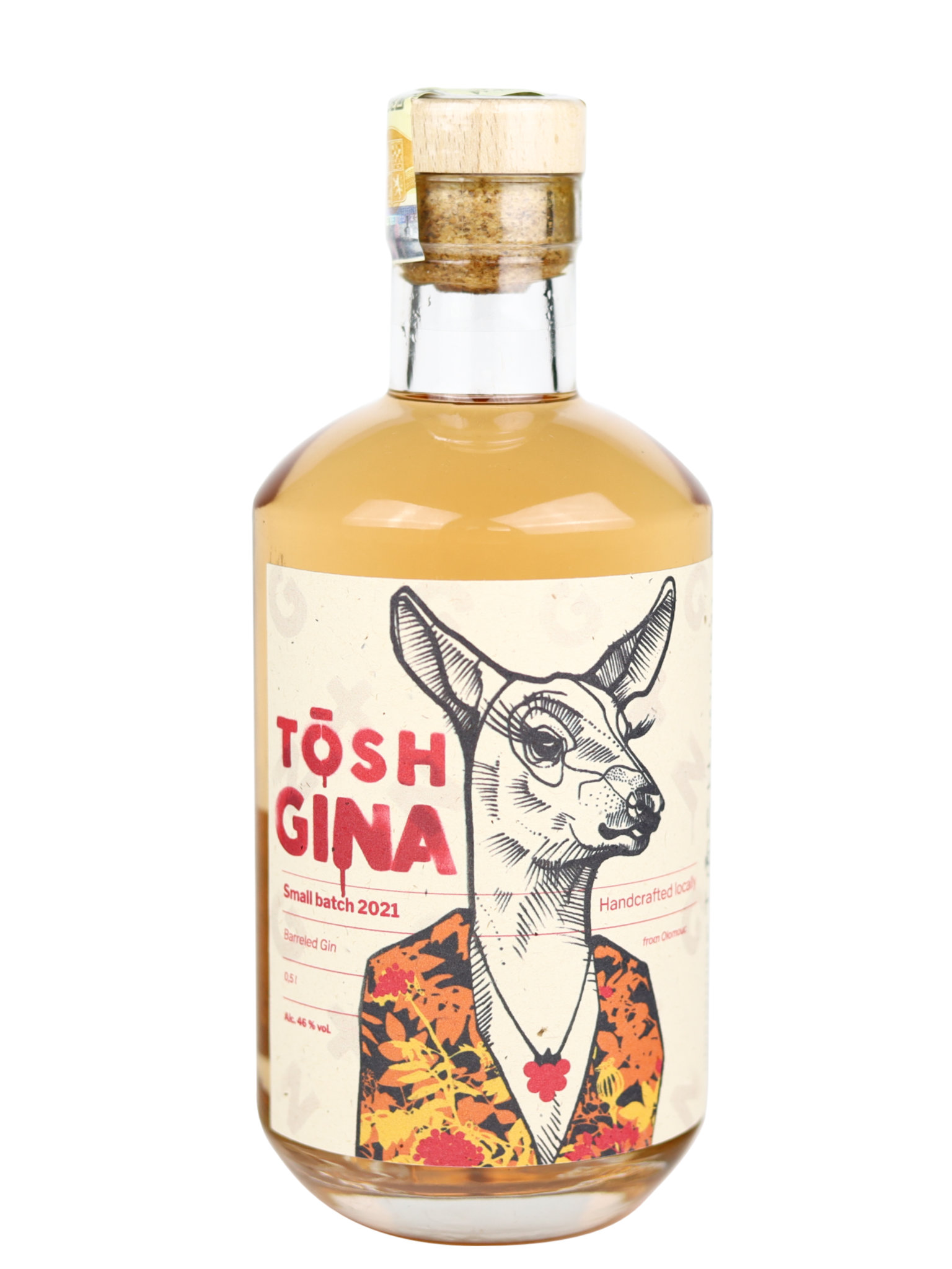 Levně TŌSH Distillery Olomouc Tosh Gina 2021 46% 0,5l