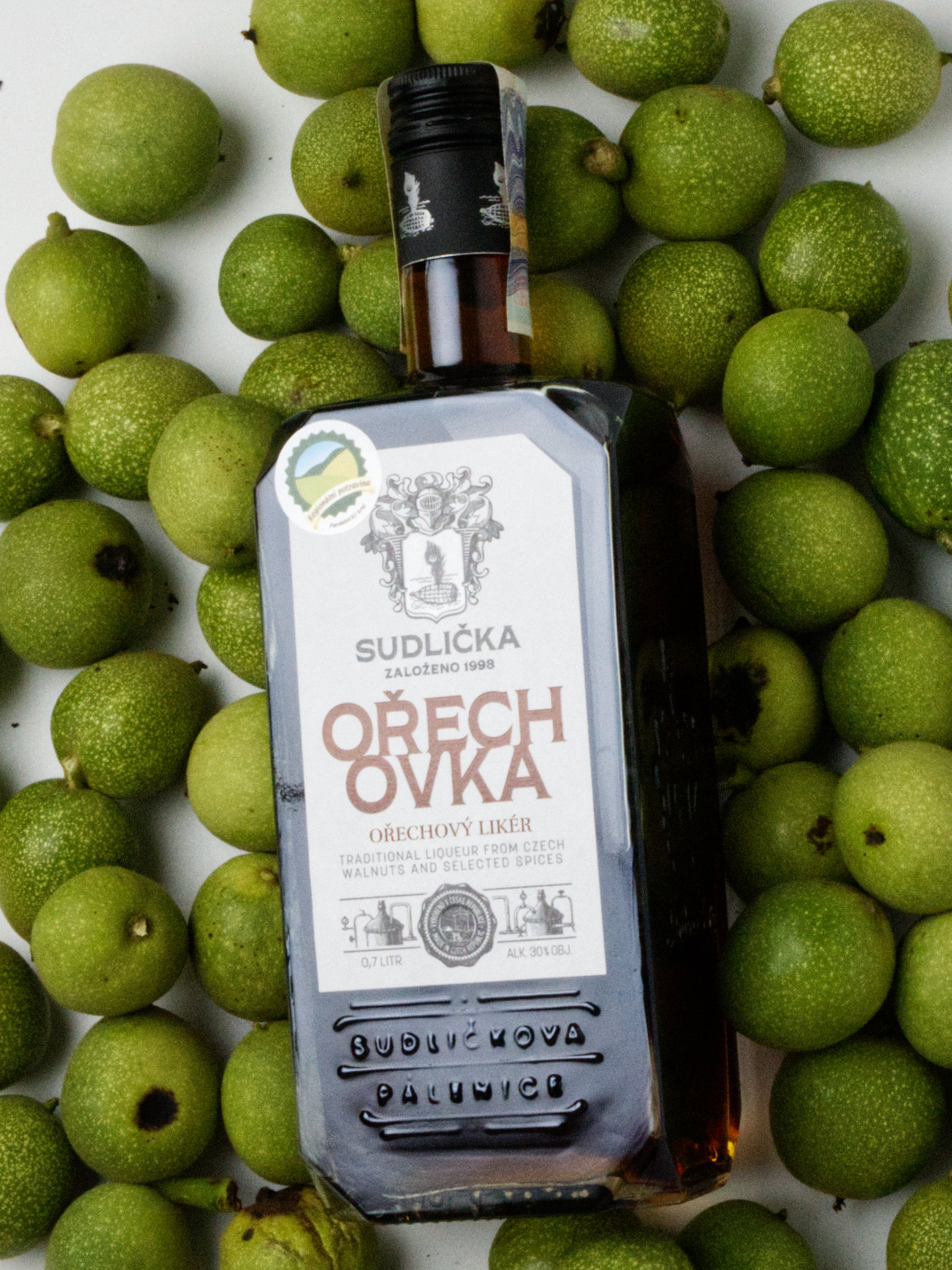 Sudličkova pálenice Sudličkova Ořechovka 30% 0,7l