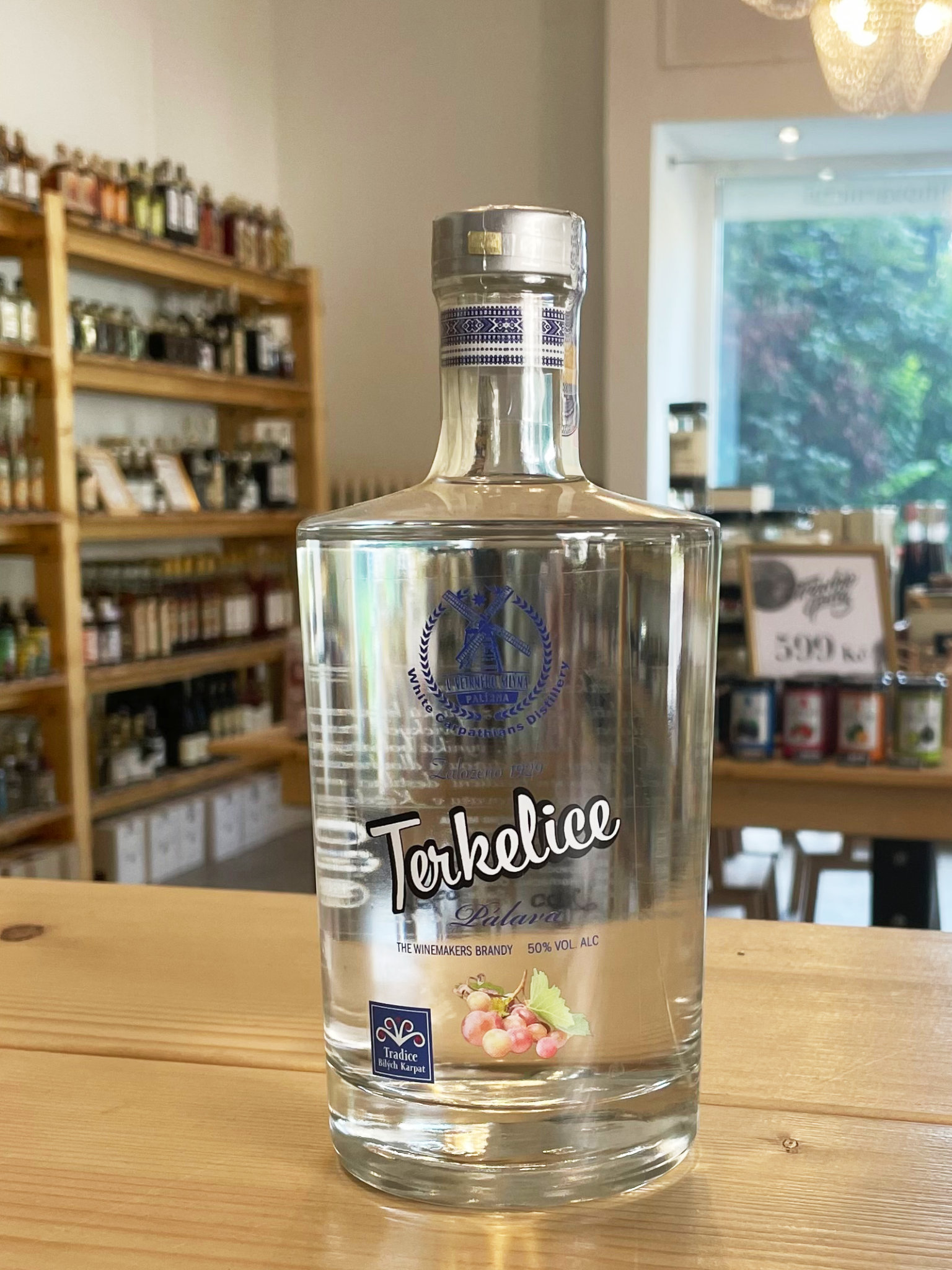 Palírna Kuželov (U větrného mlýna) Horňácká Terkelice (Pálava) z Kuželova 50% 0,5l