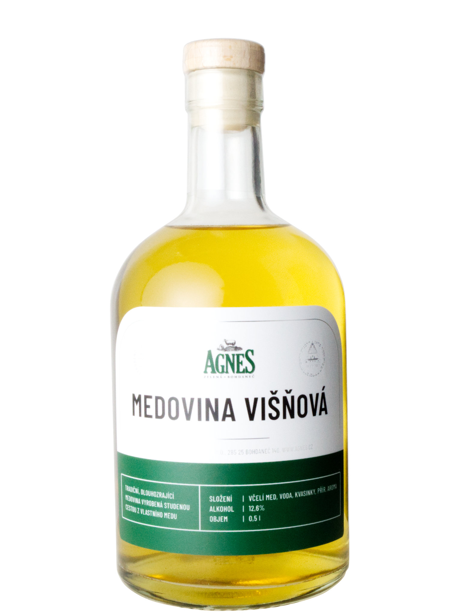 Levně Agnes Zelená Bohdaneč Agnes Medovina višňová 12,6% 0,5l