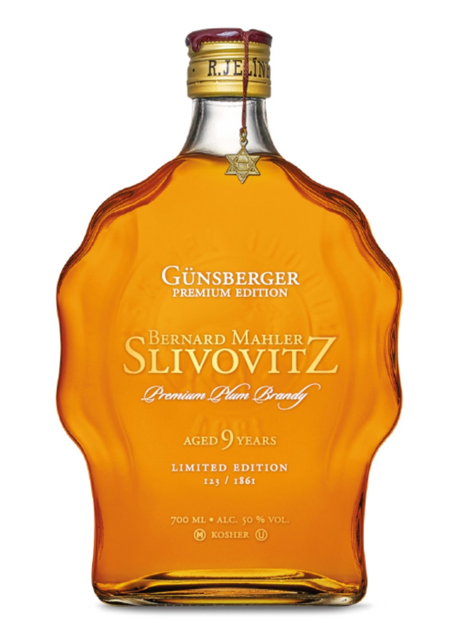 Vizovická Slivovice Bernard Mahler Slivovitz 9yo 50% 0,7l