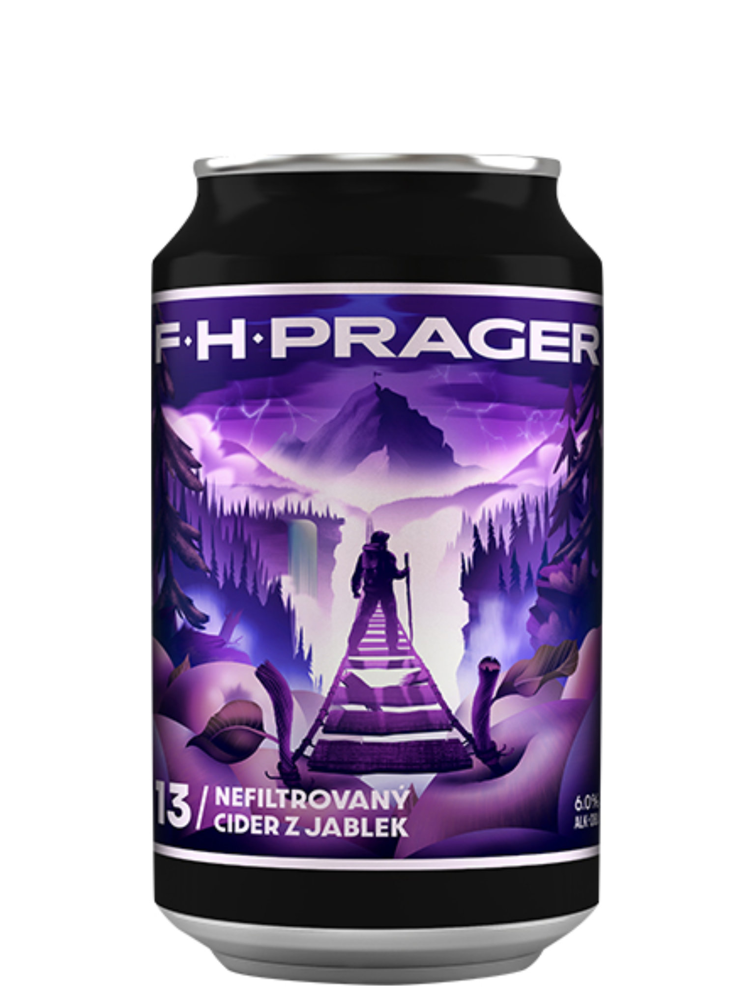 Levně F. H. Prager Cider 13 6% 0,33l
