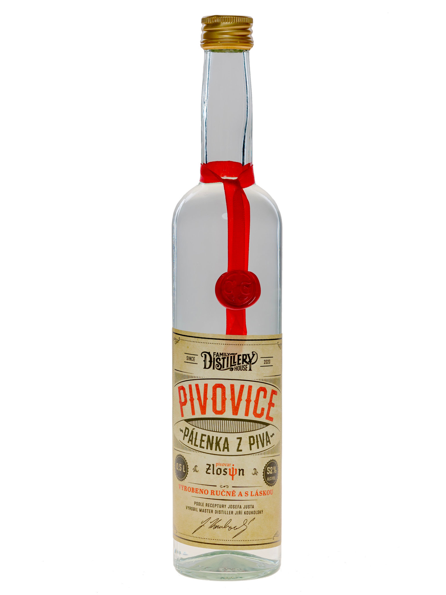 Family Distillery House FD House Pivovice Zlosyn 52% 0,5l