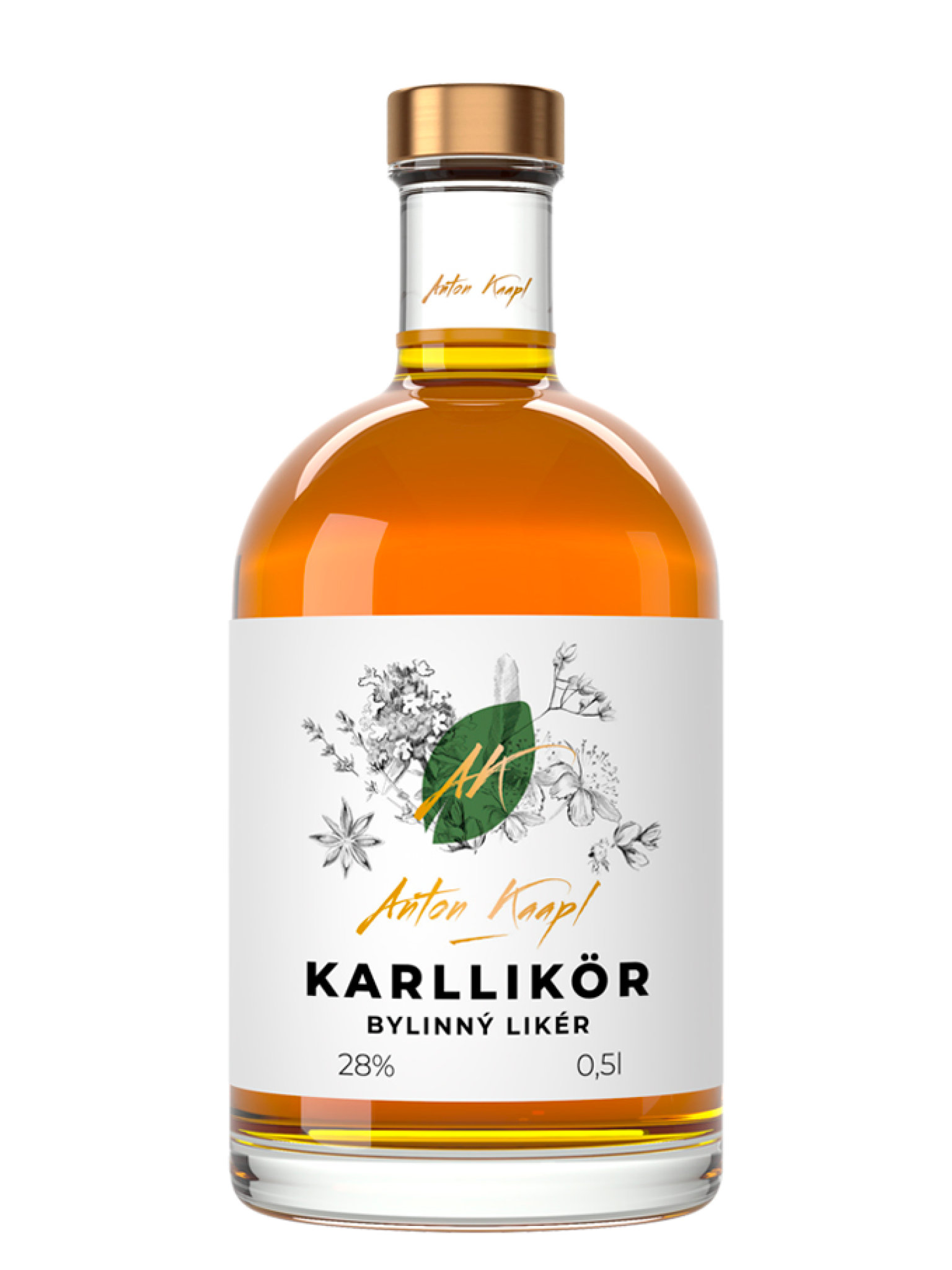 Levně Anton Kaapl KARLLIKÖR 28% 0,5l