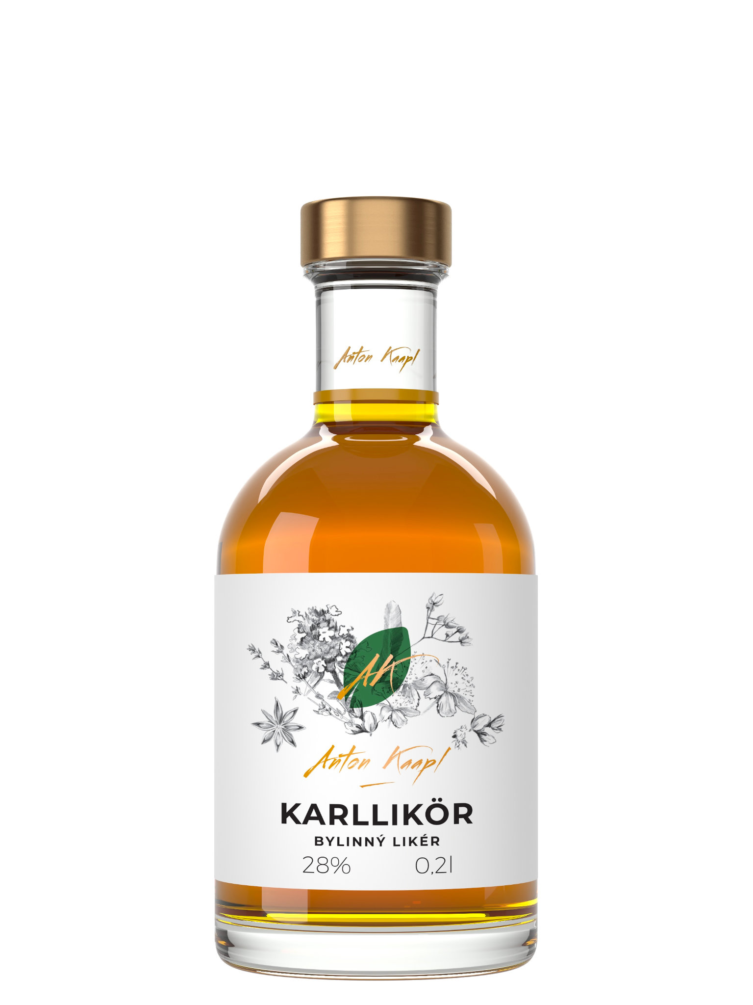 Anton Kaapl KARLLIKÖR 28% 0,2l