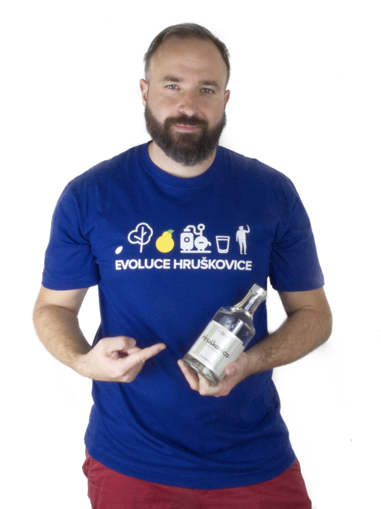 Lihovarek.cz Tričko Evoluce Hruškovice Rozměr: M