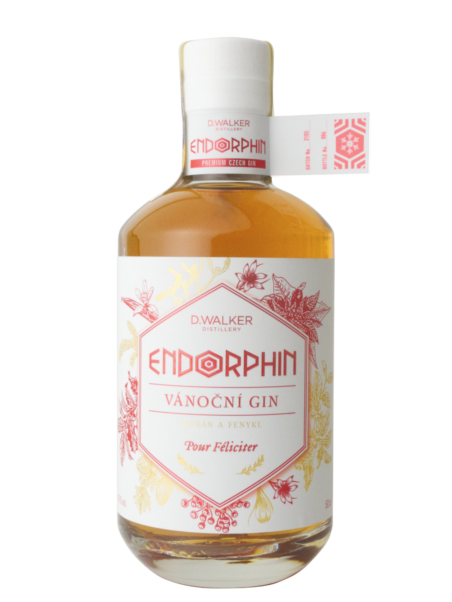 Endorphin gin Endorphin Vánoční gin 43% 0,5l