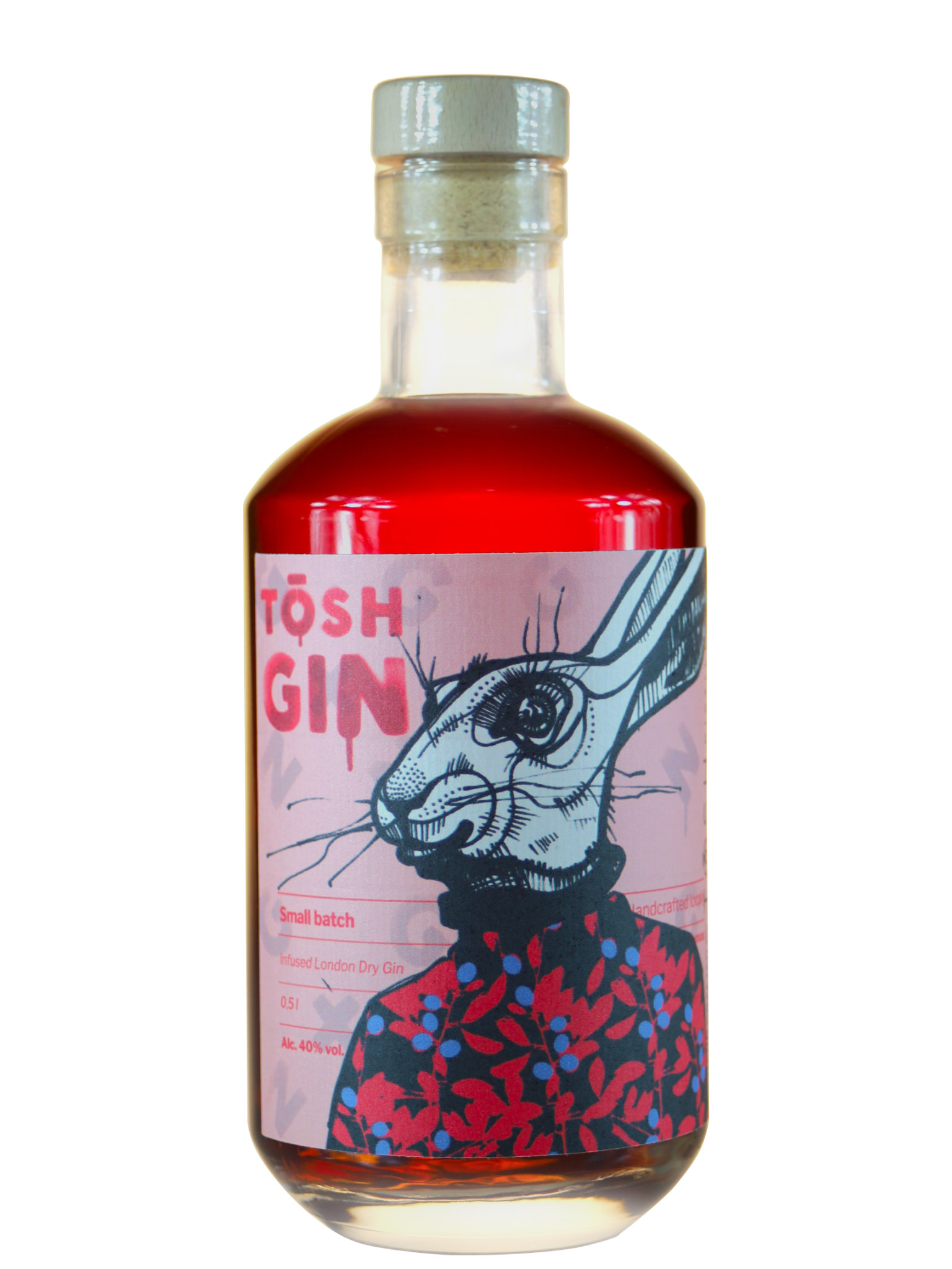TŌSH Distillery Olomouc Tosh Trnkový gin 40% 0,5l