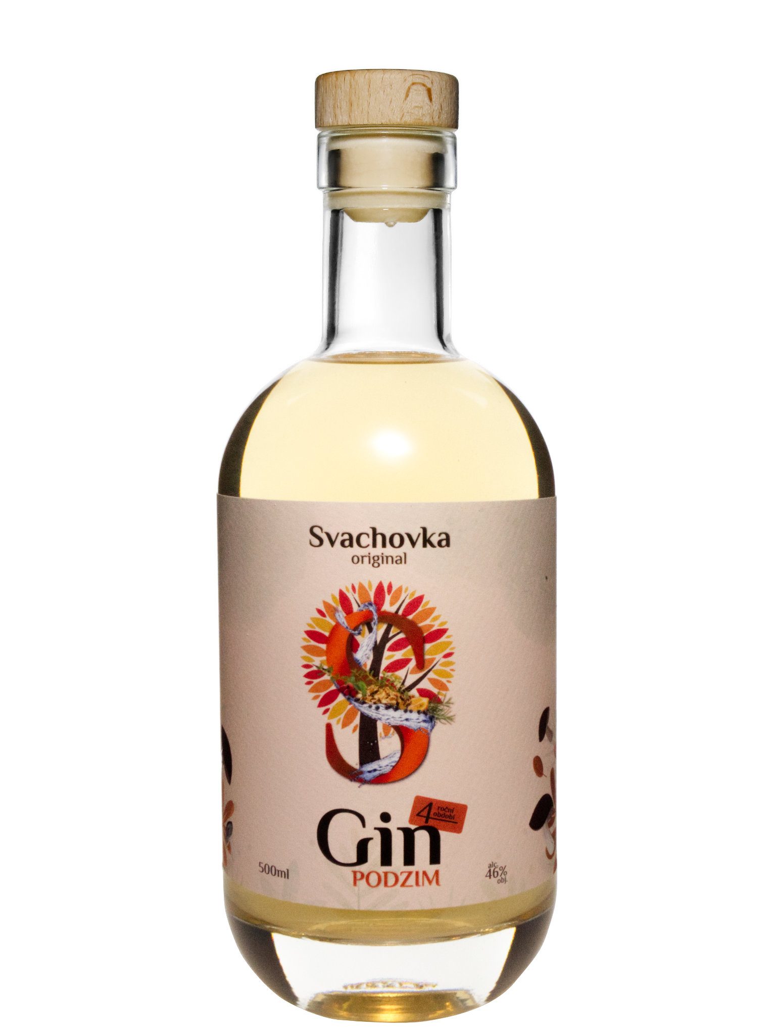 Levně Destilérka Svach (Svachovka) Svachovka Gin Podzim 46% 0,5l