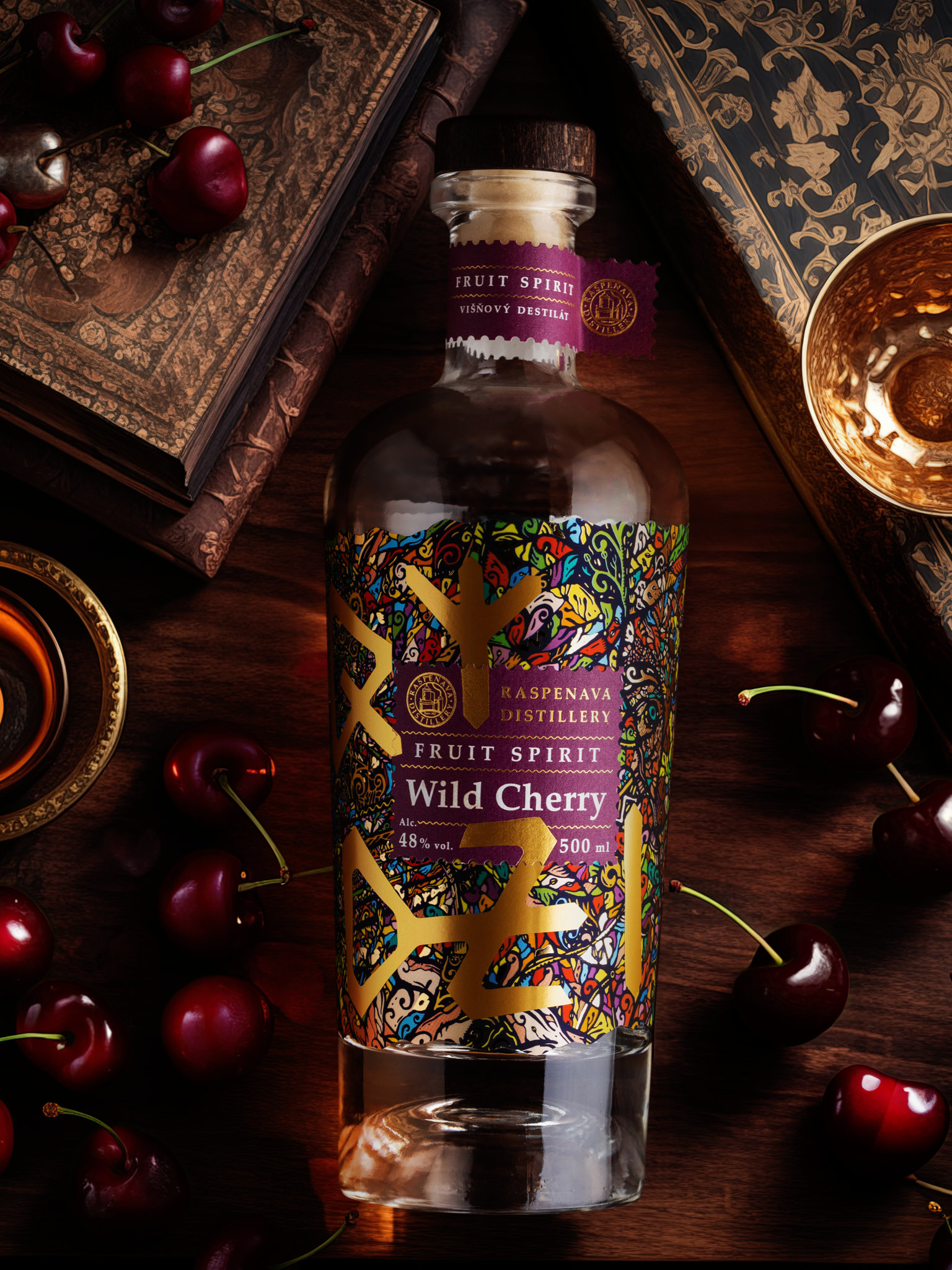 Raspenava distillery Raspenava Višňovice 48% 0,5l (obrázek 4)