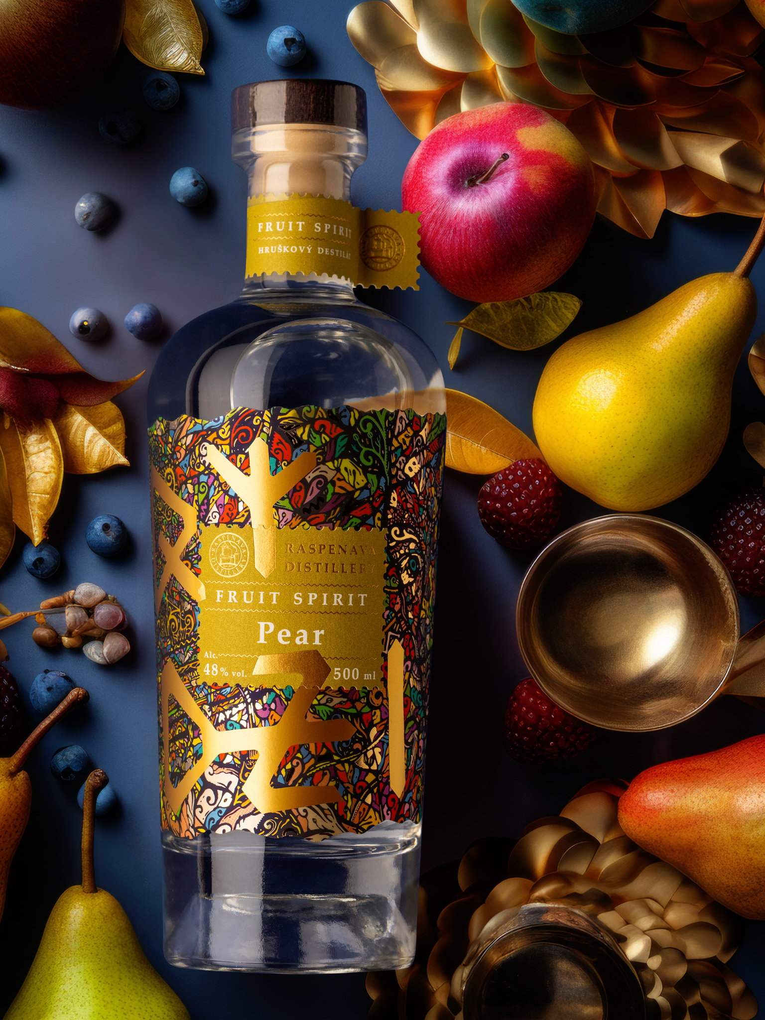 Raspenava distillery Raspenava Hruškovice 48% 0,5l (obrázek 3)