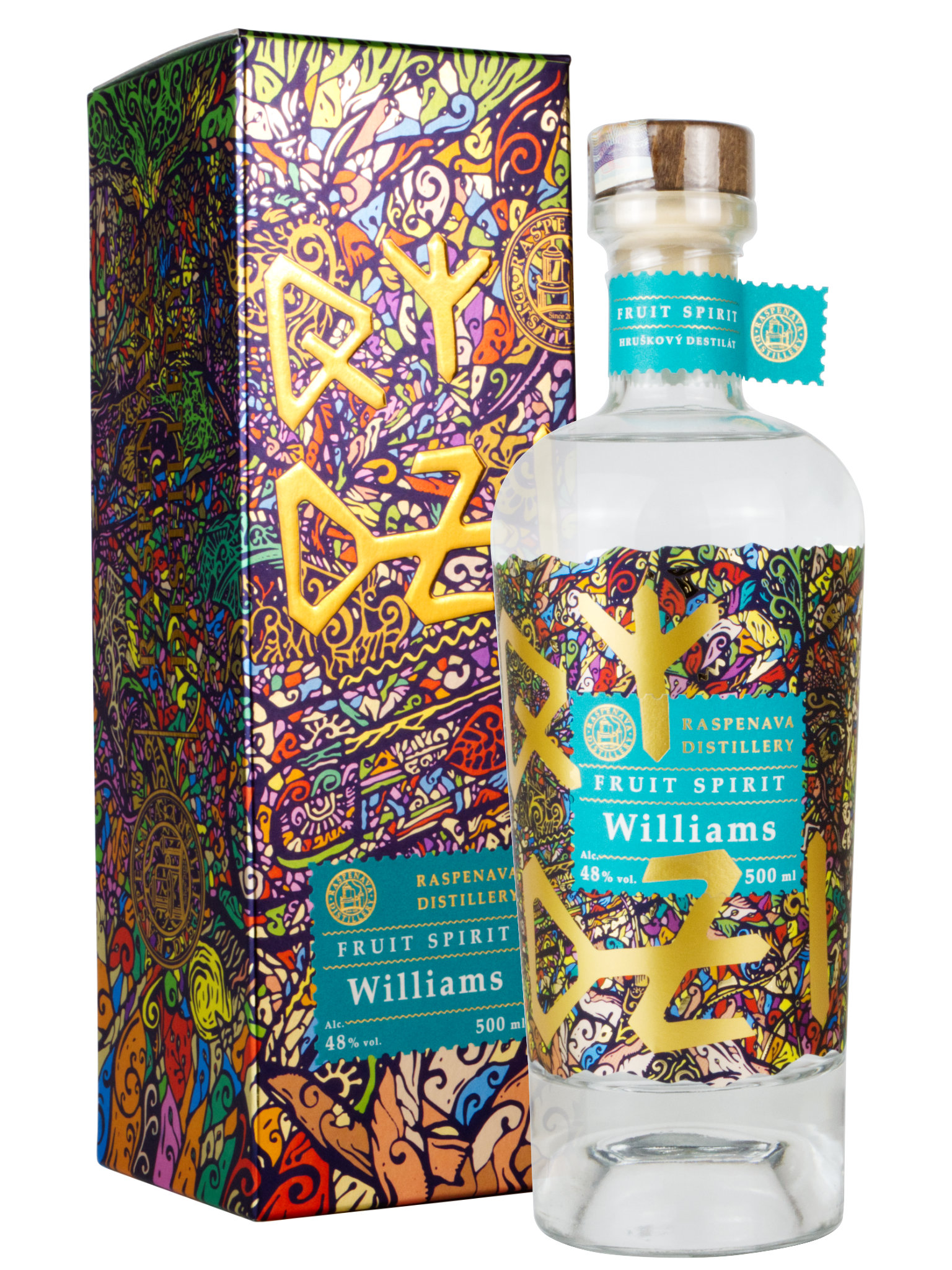 Raspenava distillery Raspenava Hruškovice Williams 48% 0,5l (obrázek 5)