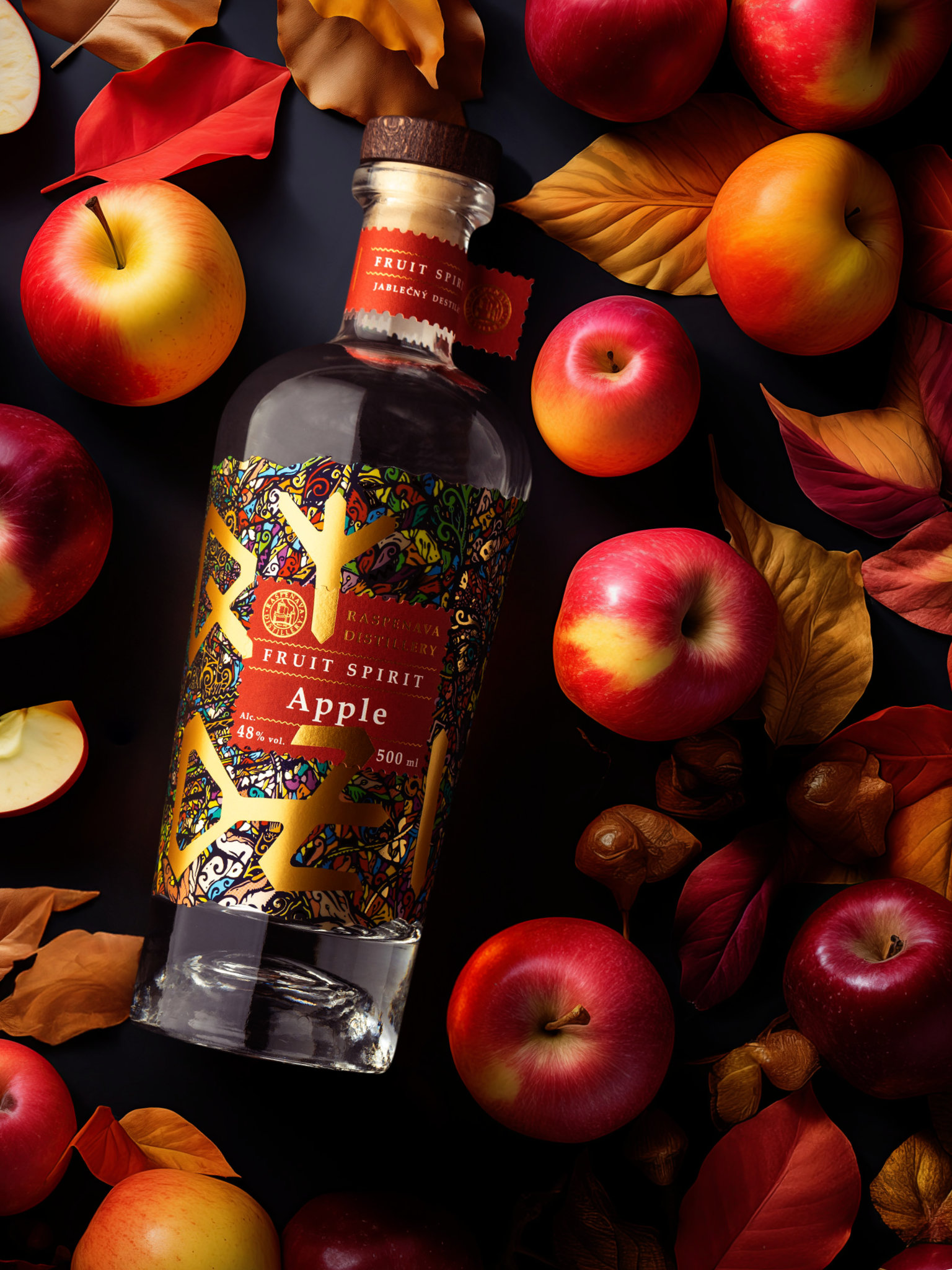 Raspenava distillery Raspenava Jablkovice 48% 0,5l (obrázek 3)