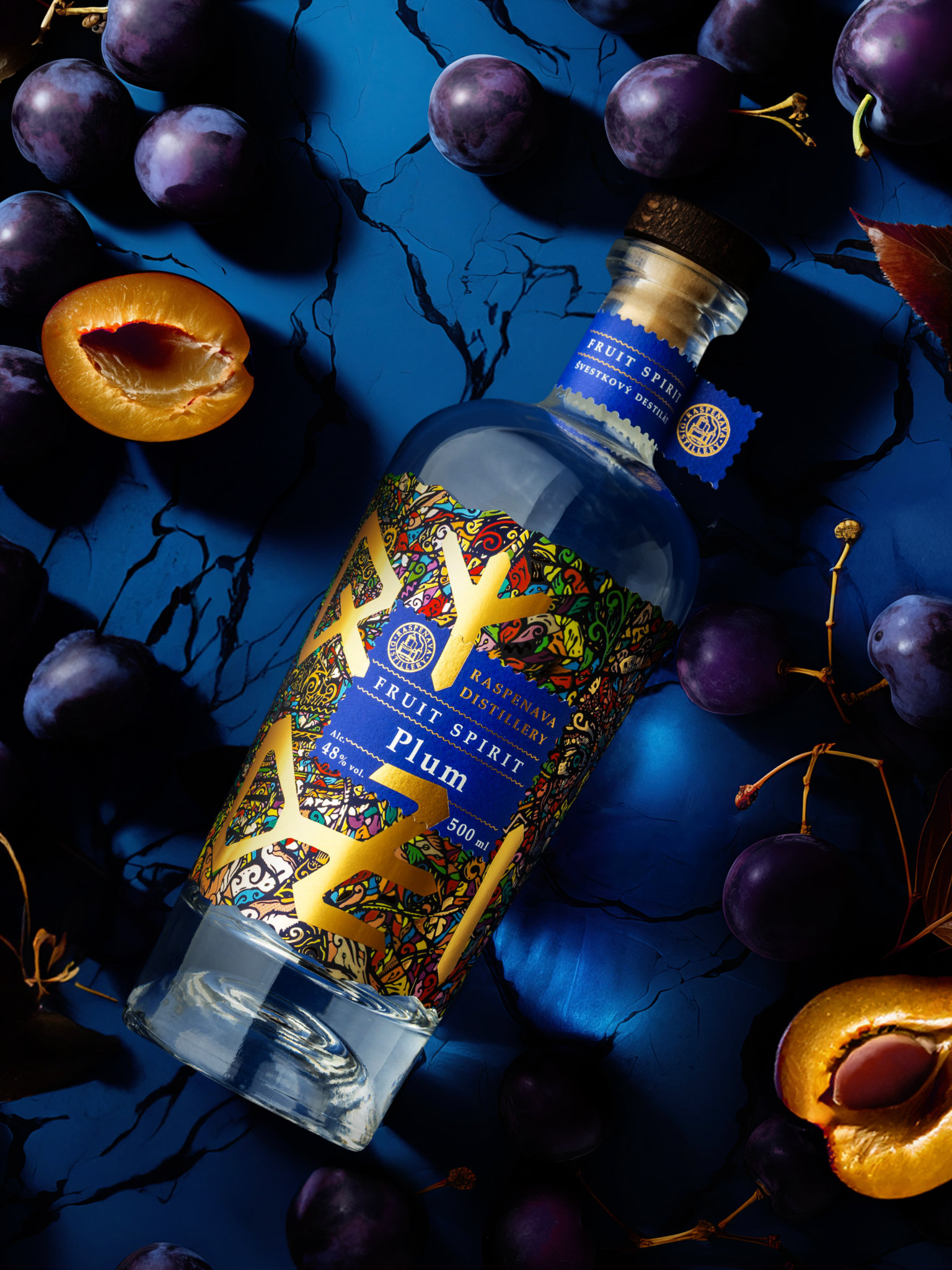 Raspenava distillery Raspenava Slivovice 48% 0,5l (obrázek 3)