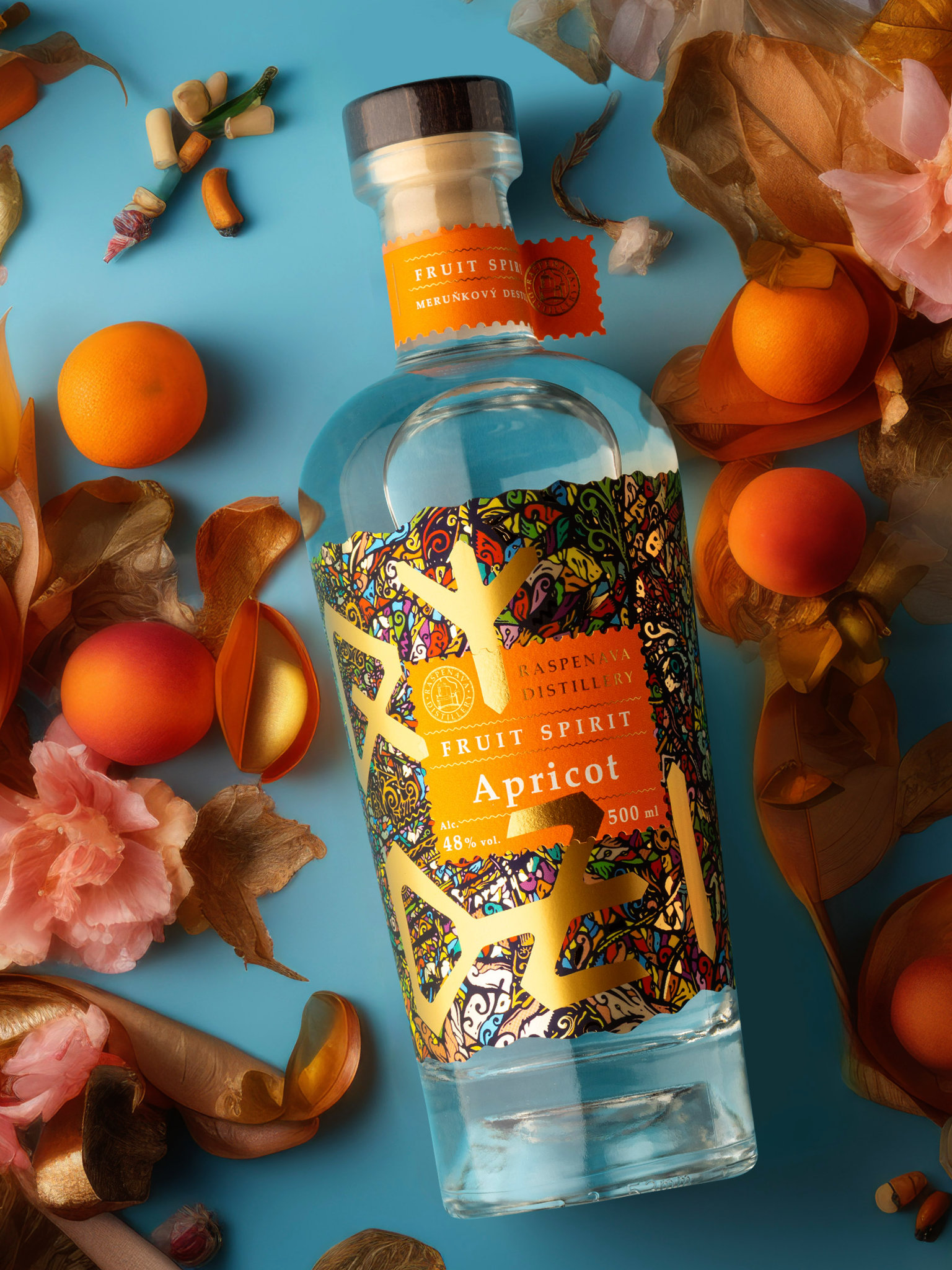 Raspenava distillery Raspenava Meruňkovice 48% 0,5l (obrázek 3)