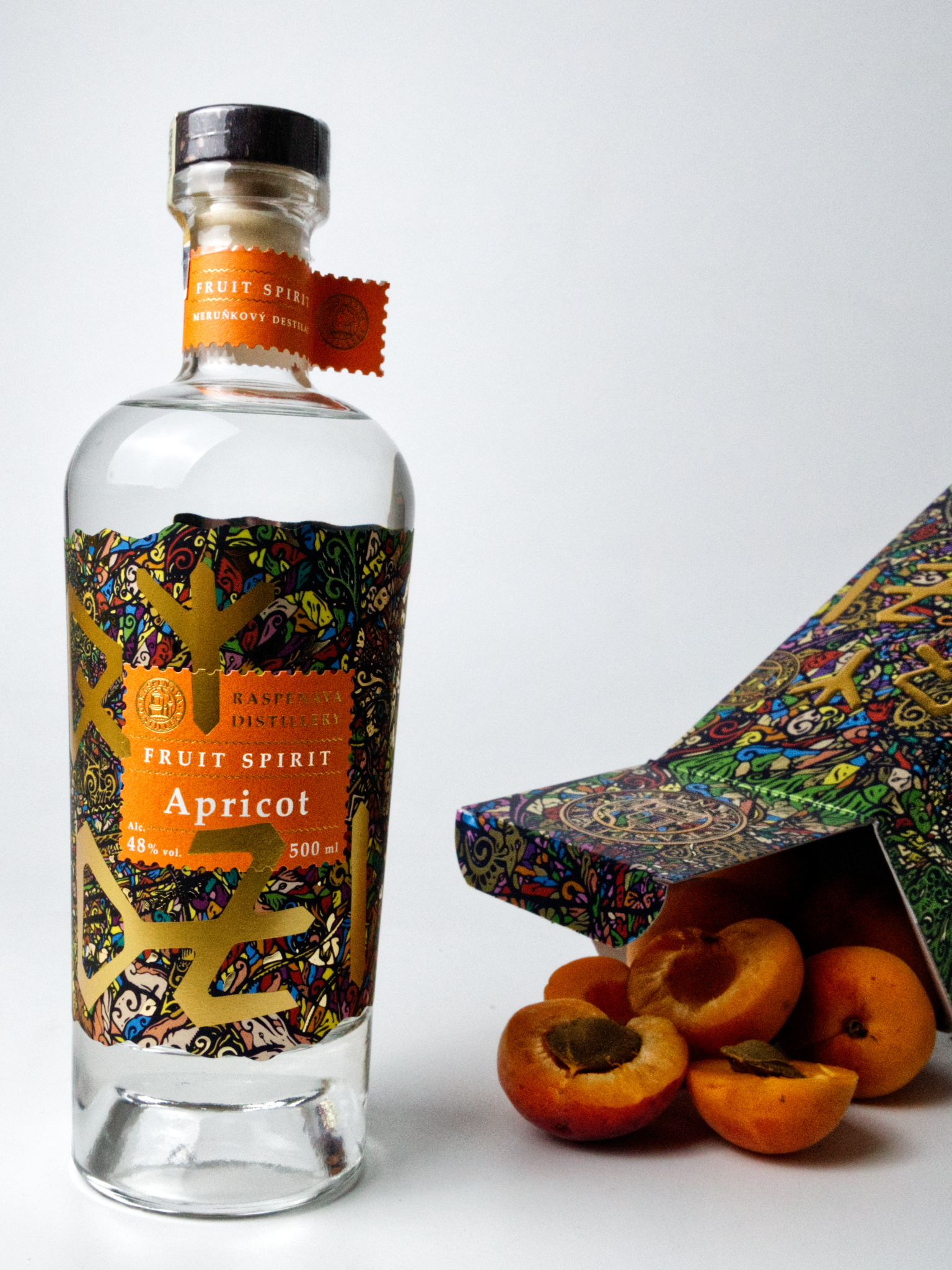 Raspenava distillery Raspenava Meruňkovice 48% 0,5l (obrázek 4)