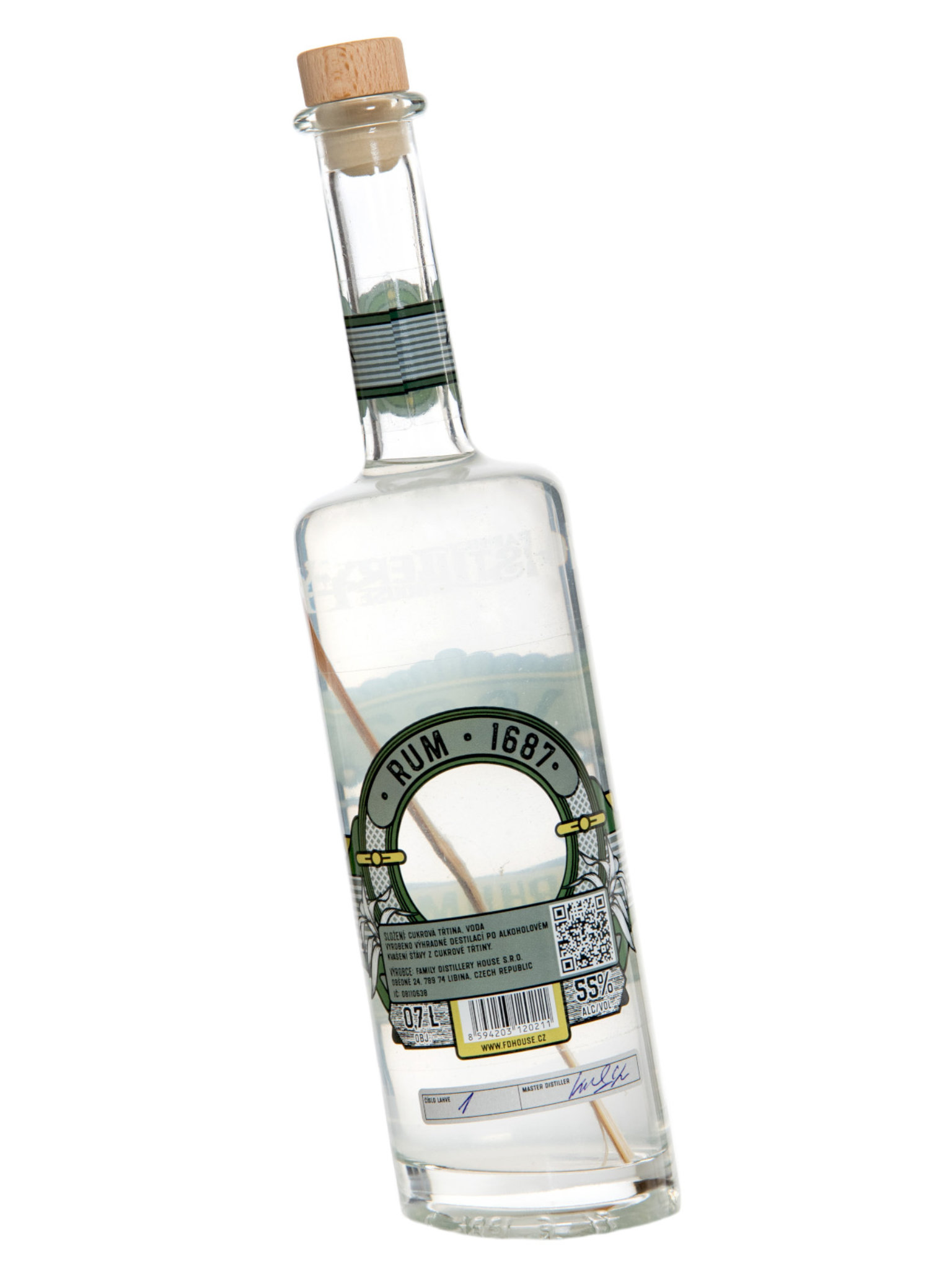 Family Distillery House FD House Rhum Agricole 1687 55% 0,7l