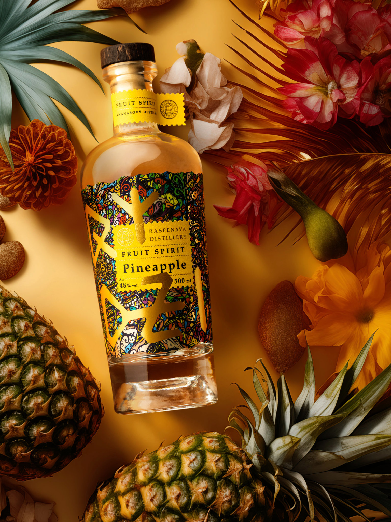 Raspenava distillery Raspenava Ananasovice 48% 0,5l