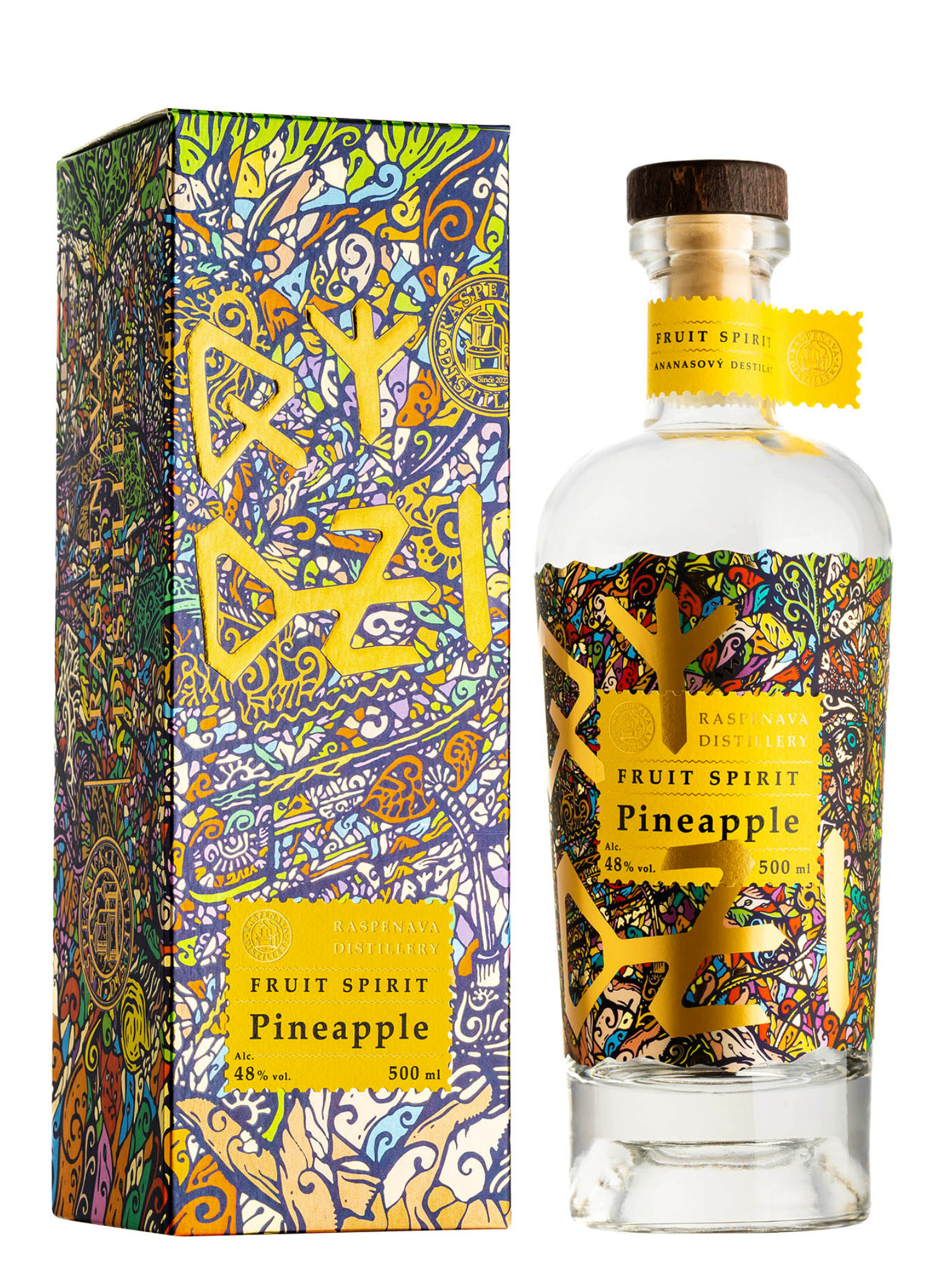 Raspenava distillery Raspenava Ananasovice 48% 0,5l