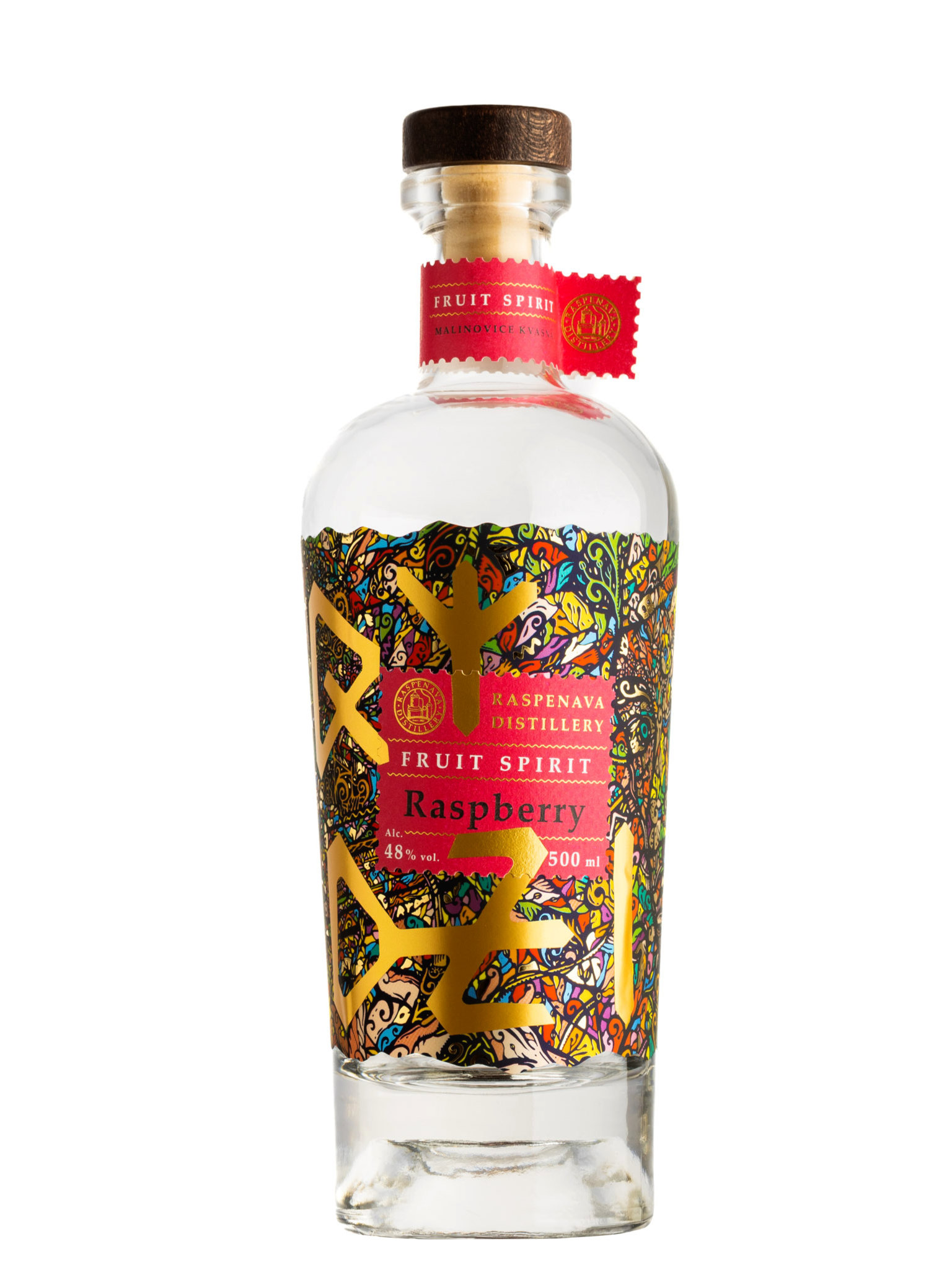 Raspenava distillery Raspenava Malinovice 48% 0,5l (obrázek 3)