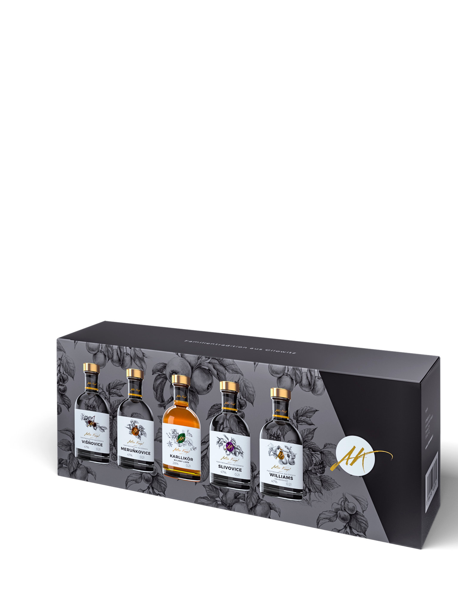 Anton Kaapl Dárkové balení 5 x 0,2l