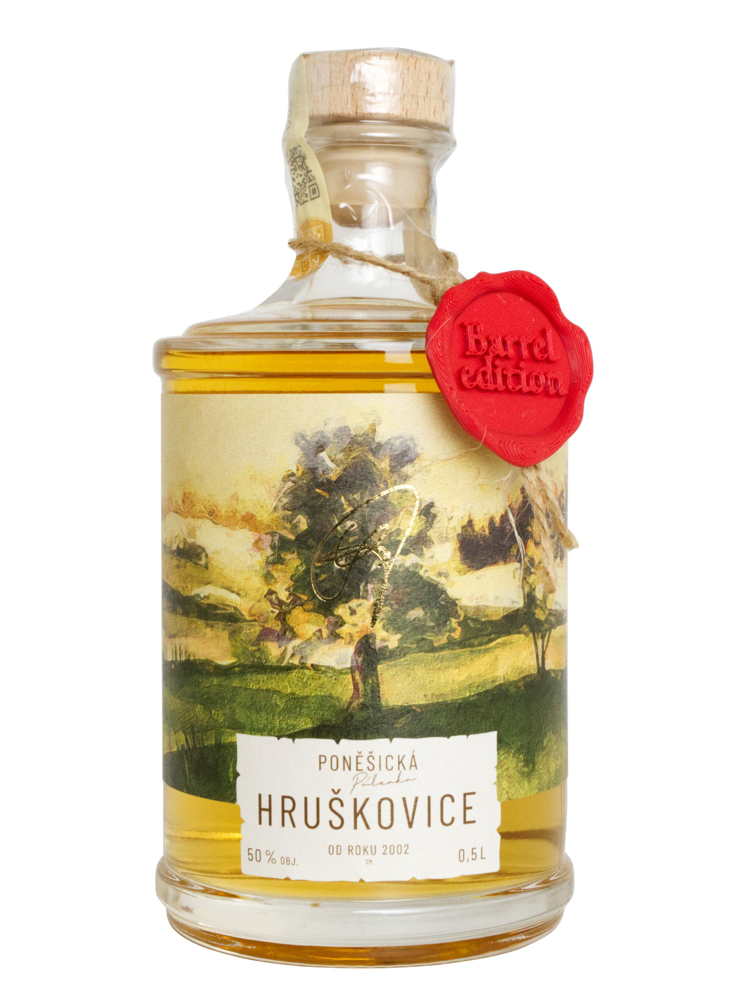 Levně Lihovar Poněšice Poněšická Hruškovice barrel edition 50% 0,5l
