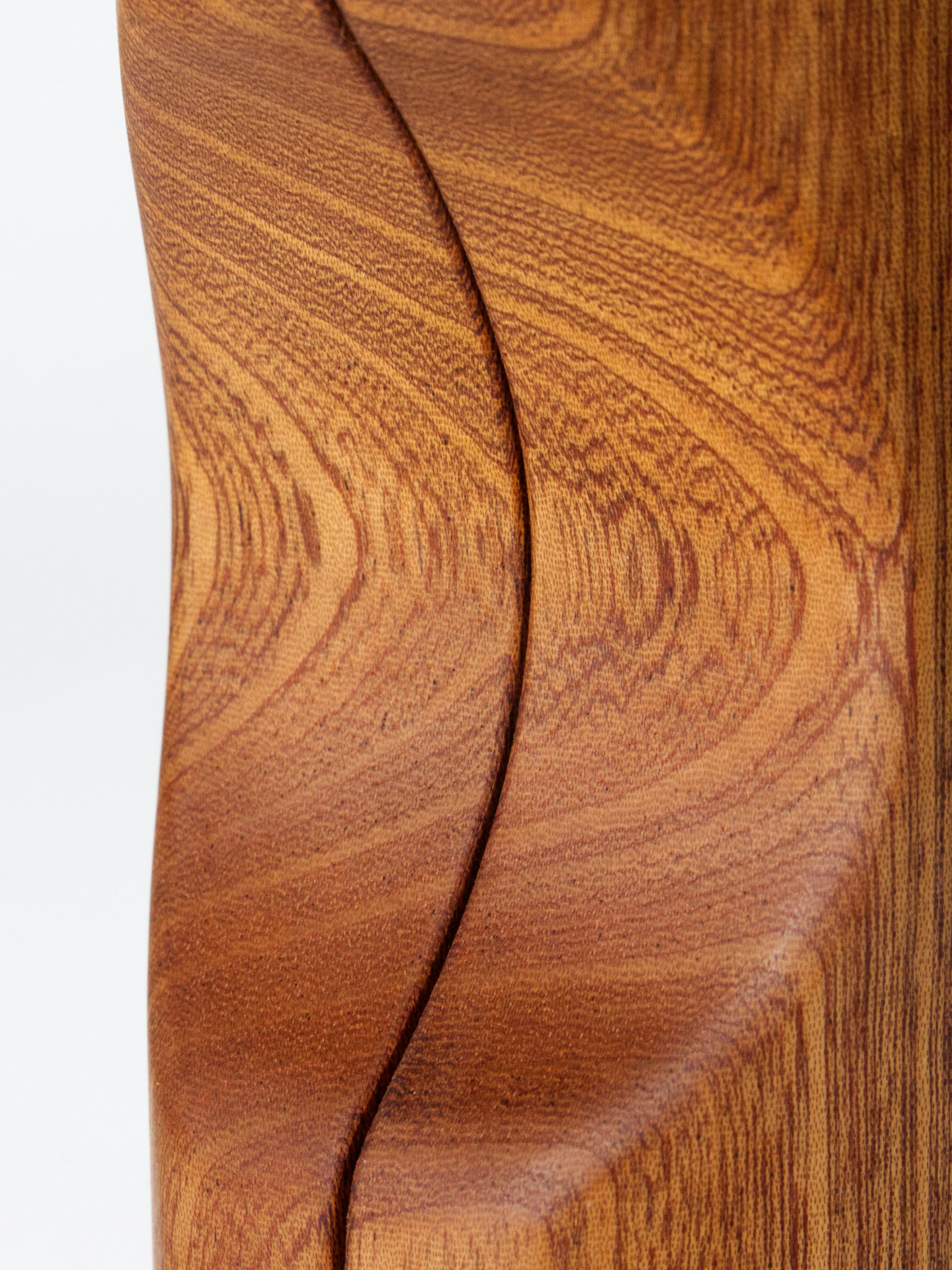 Hcrystal Luxusní dřevěné pouzdro se skleničkou – Tvarovaný Mahagon