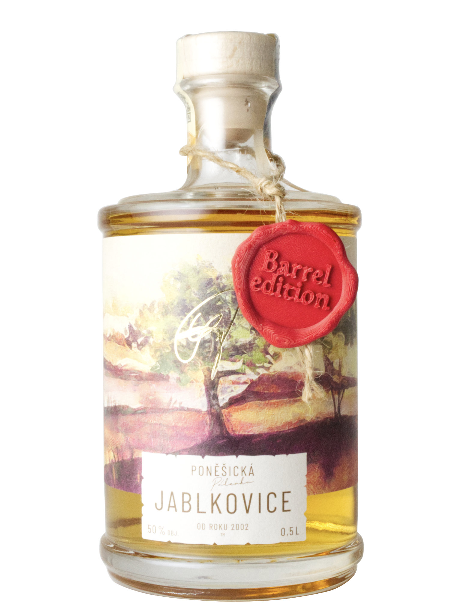 Levně Lihovar Poněšice Poněšická Jablkovice Barrel Edition 50% 0,5l