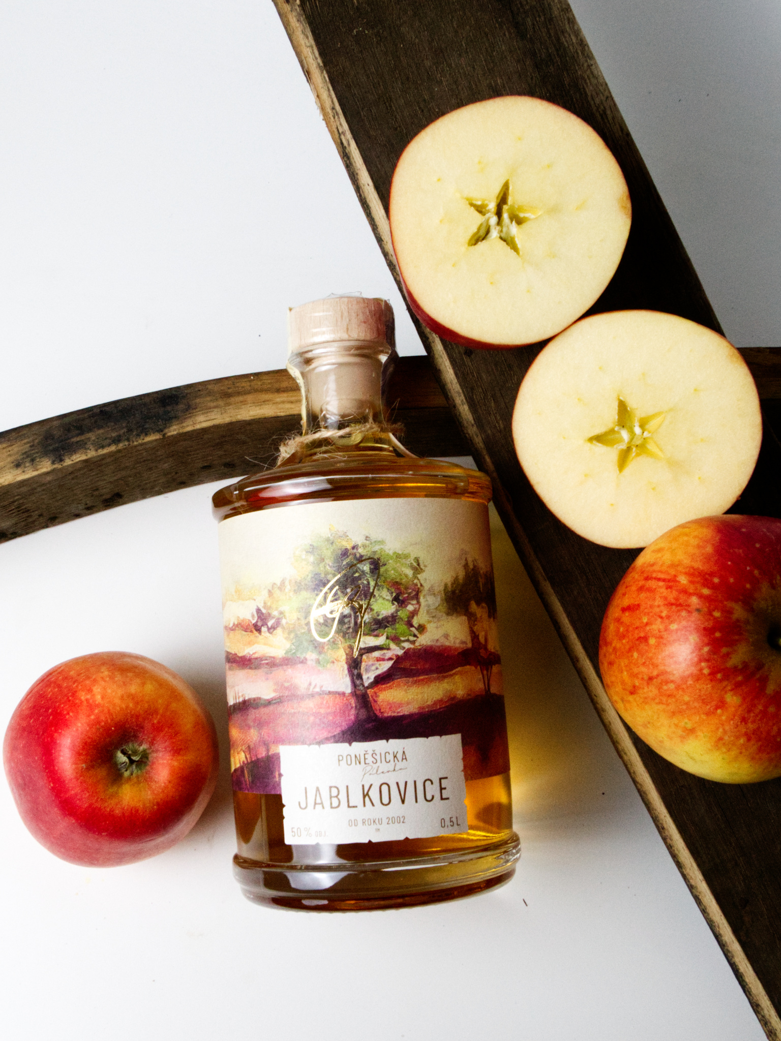 Lihovar Poněšice Poněšická Jablkovice Barrel Edition 50% 0,5l