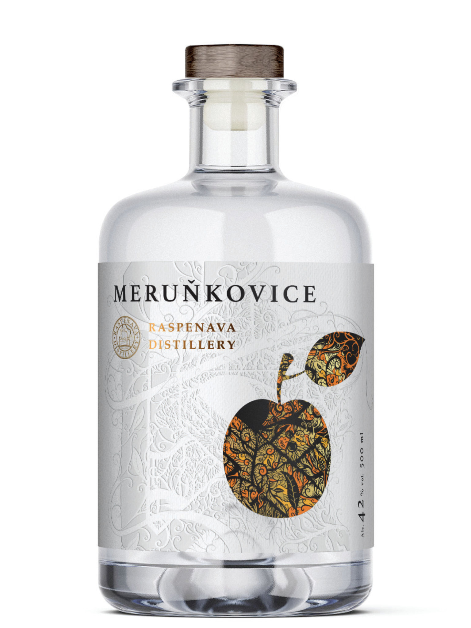 Raspenava distillery Raspenava Tradiční Meruňkovice 42% 0,5l