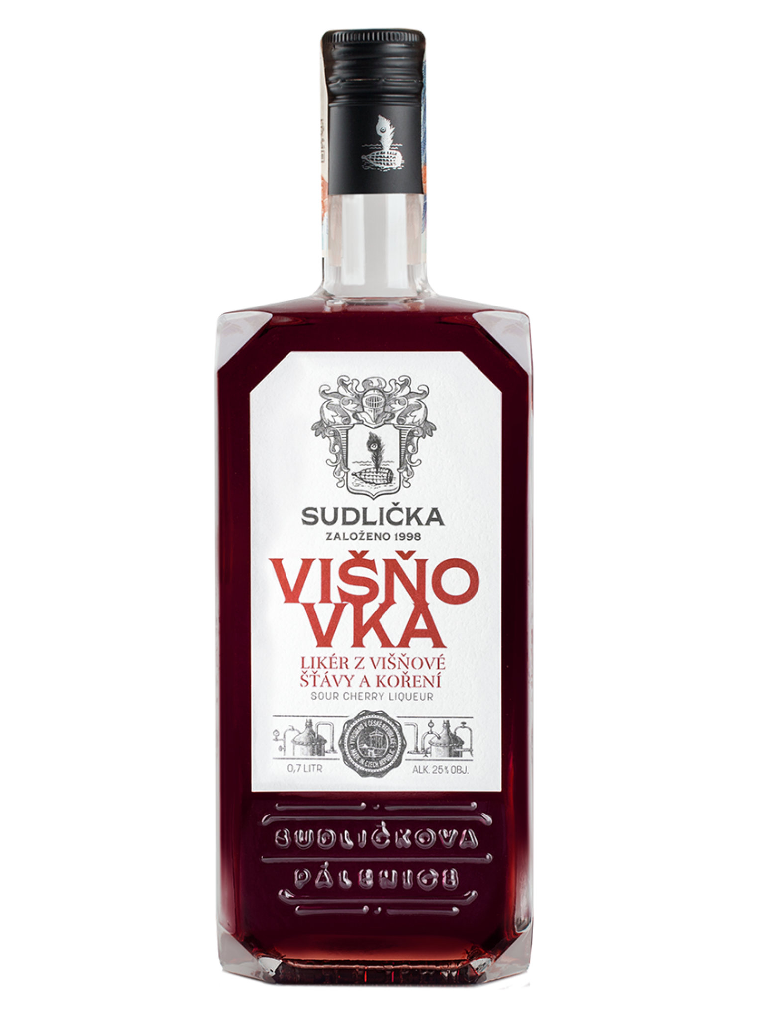 Levně Sudličkova pálenice Sudličkova Višňovka 25% 0,7l