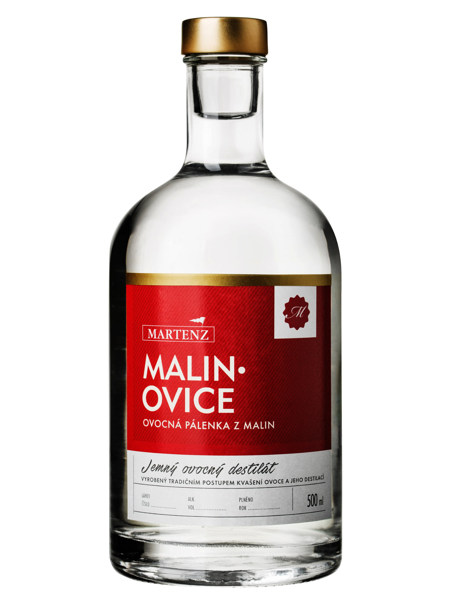 Levně Martenz Malinovice Gold 45% 0,5l