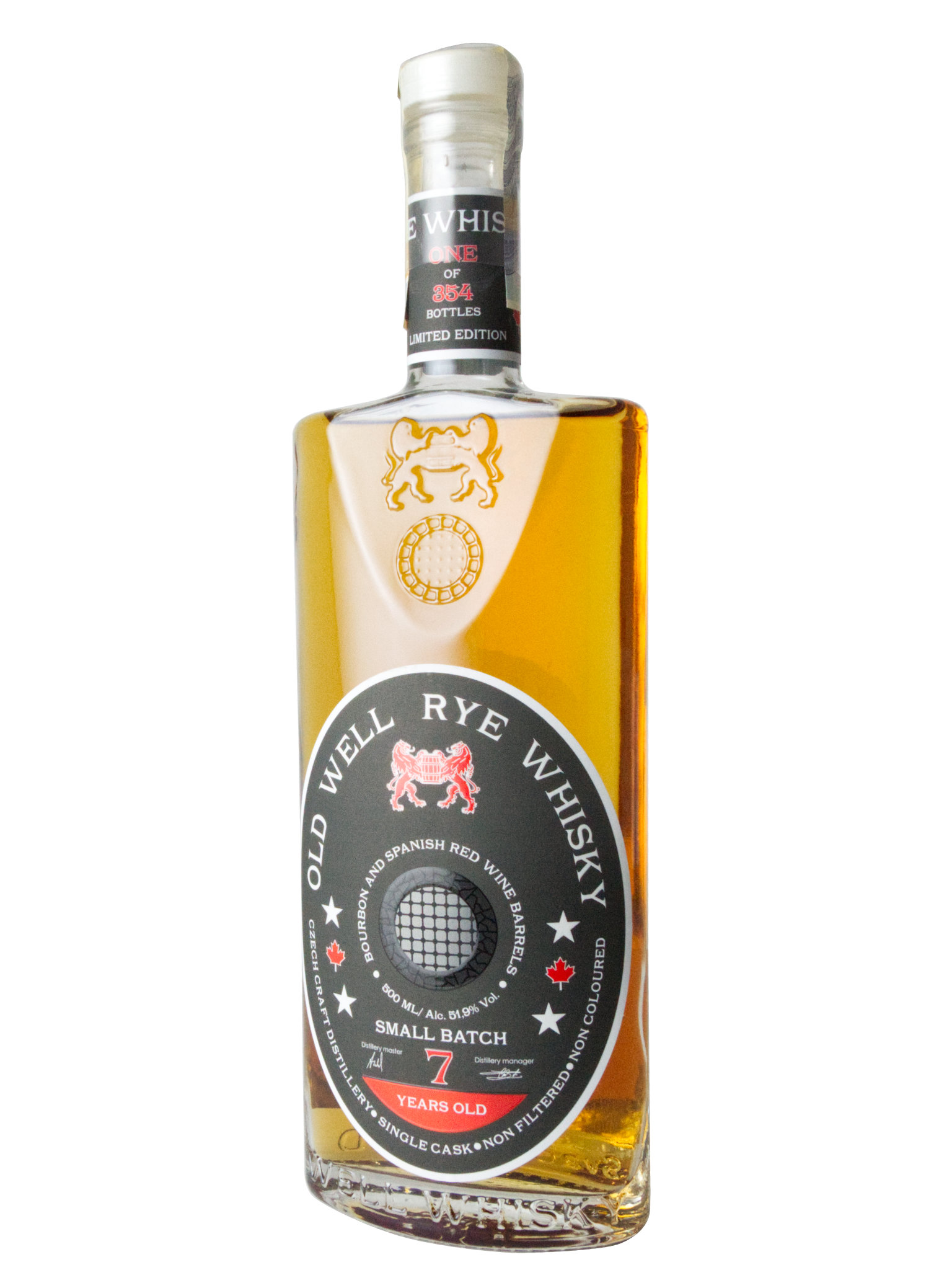 Old Well Whisky Svach's Old Well Rye Whisky 51,9% 0,5l