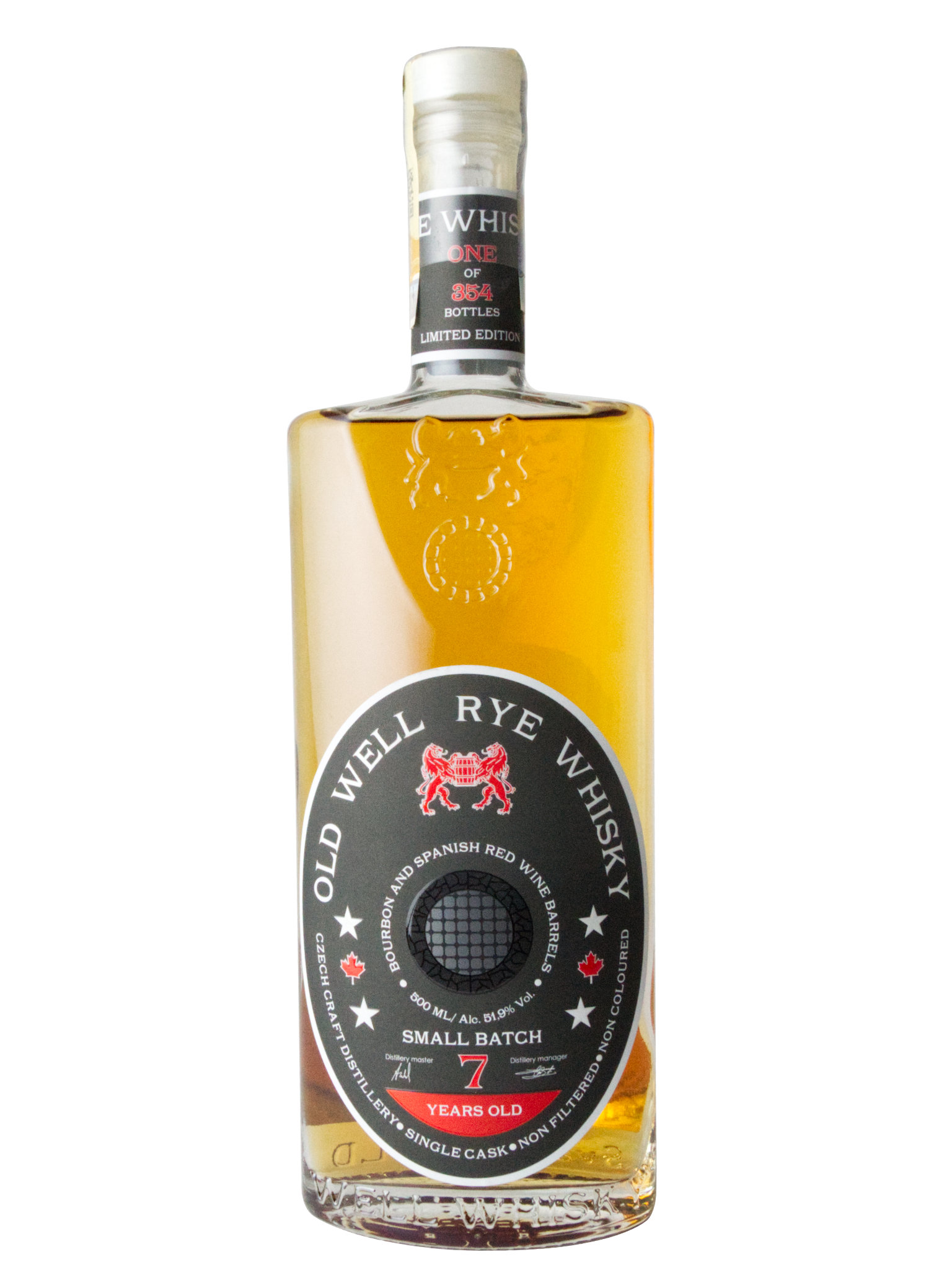 Old Well Whisky Svach’s Old Well Rye Whisky 51,9% 0,5l