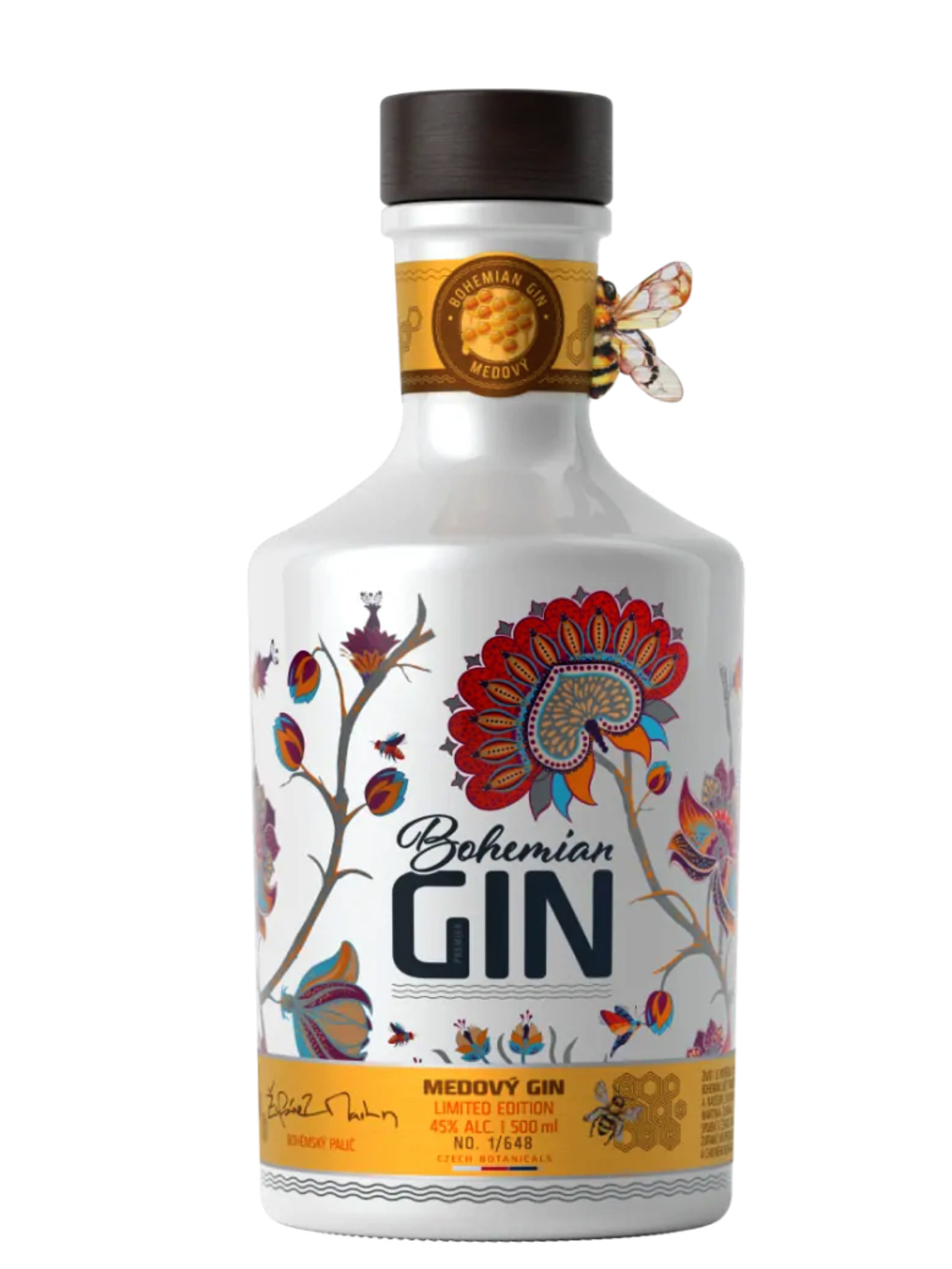 Bohemian Gin Medový 45% 0,5l