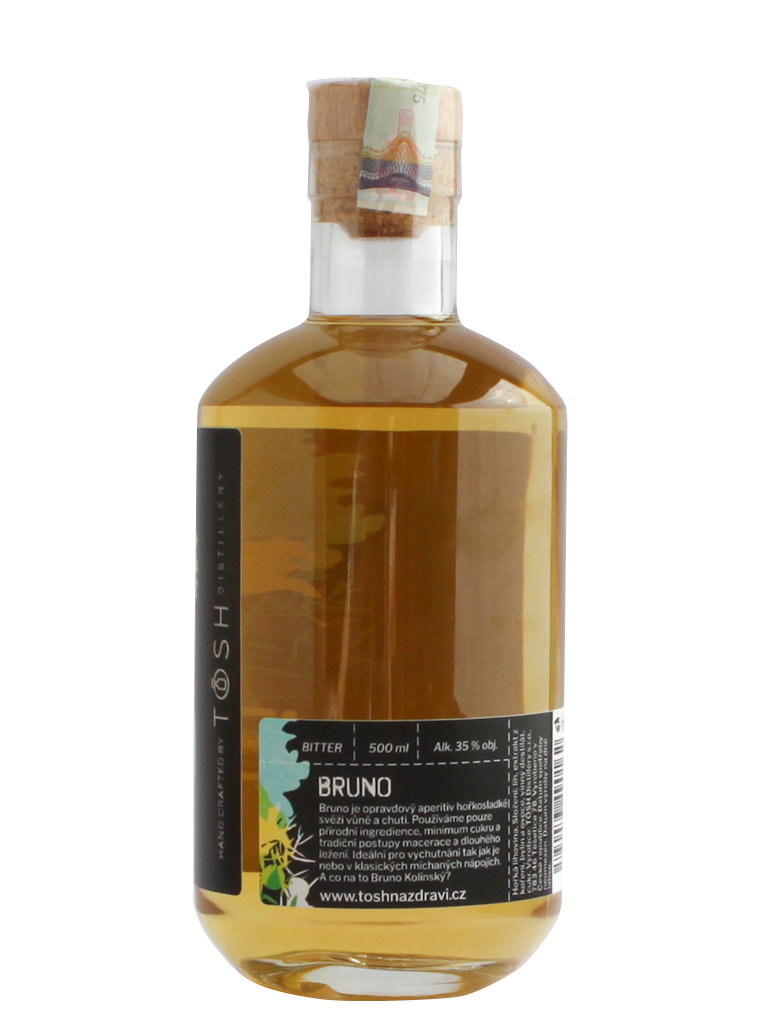 TŌSH Distillery Olomouc Bruno 35% 0,5l