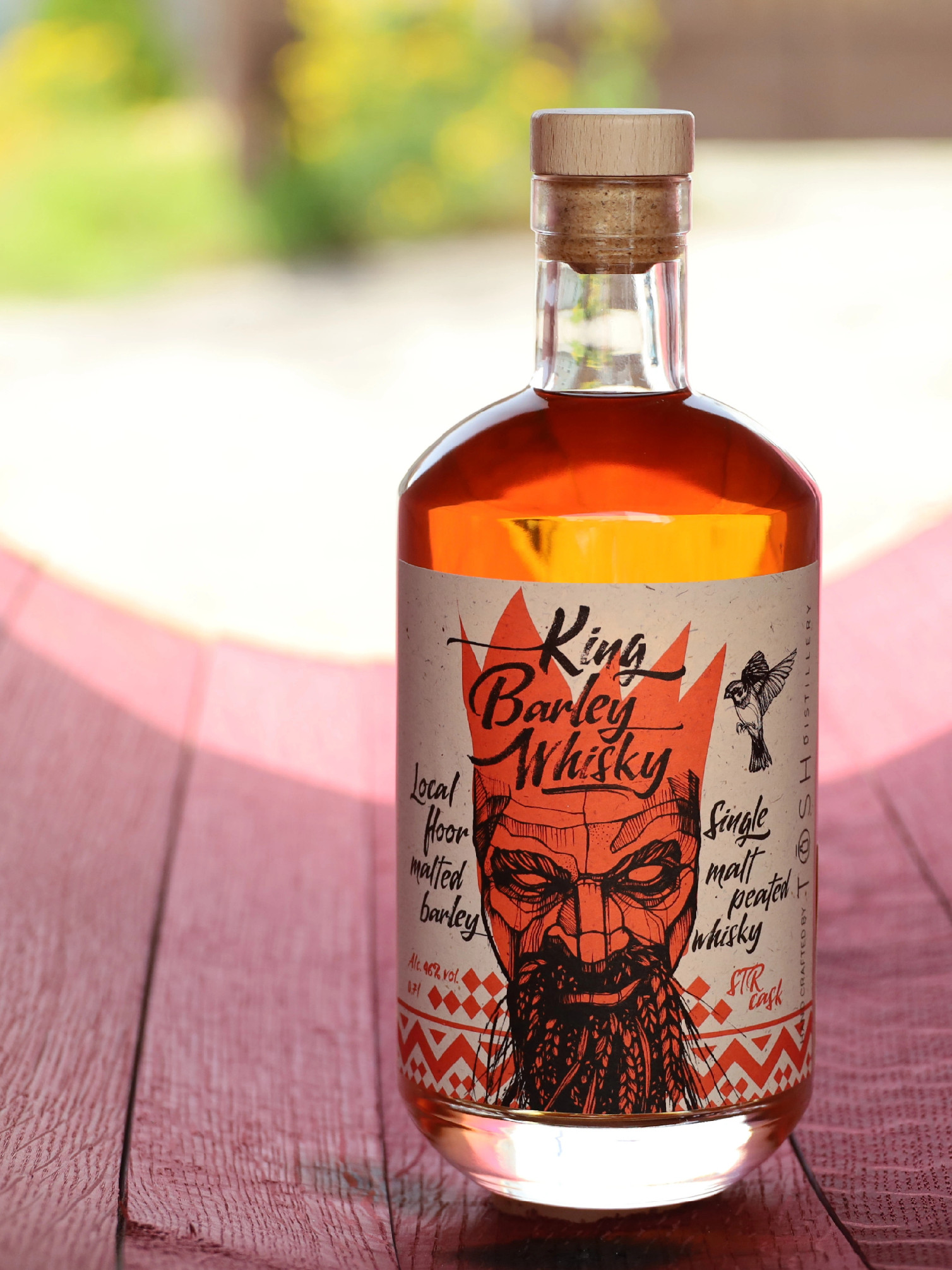 Tōsh whisky (Lafayette a King Barley) Tosh King Barley whisky STR cask 46% 0,7l (obrázek 3)