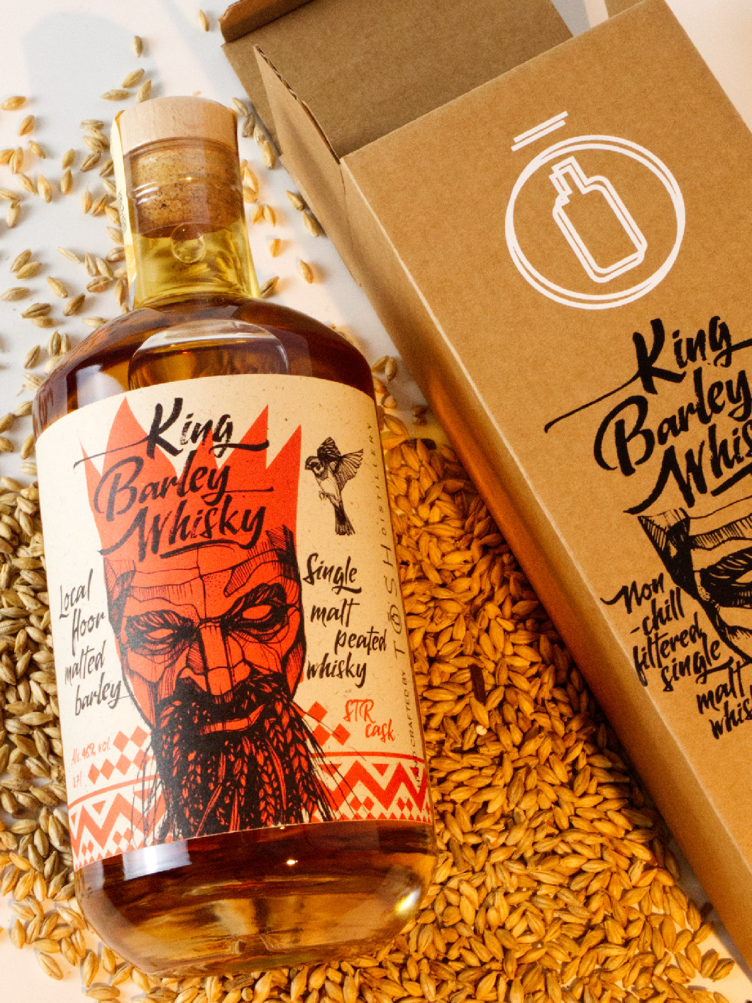 Tōsh whisky (Lafayette a King Barley) Tosh King Barley whisky STR cask 46% 0,7l (obrázek 4)