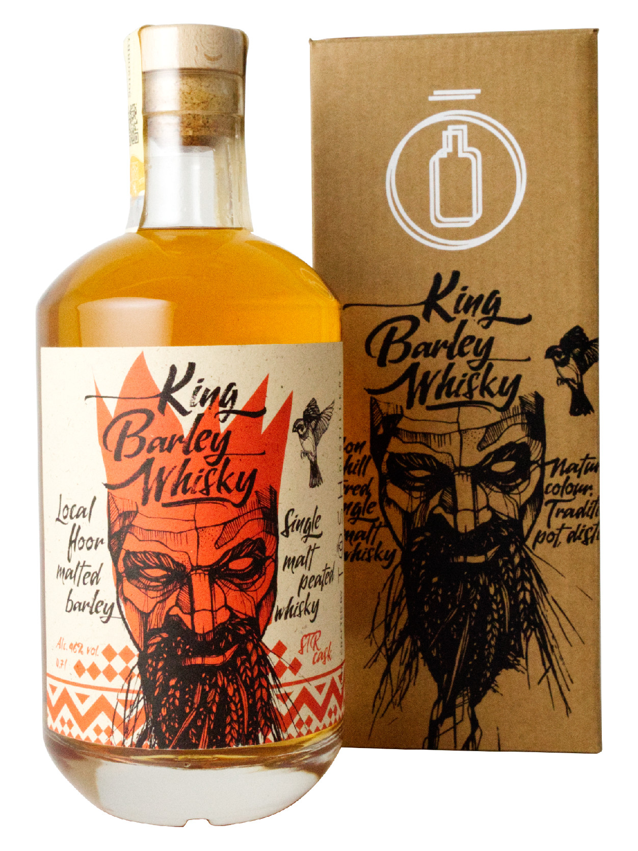 Tōsh whisky (Lafayette a King Barley) Tosh King Barley whisky STR cask 46% 0,7l