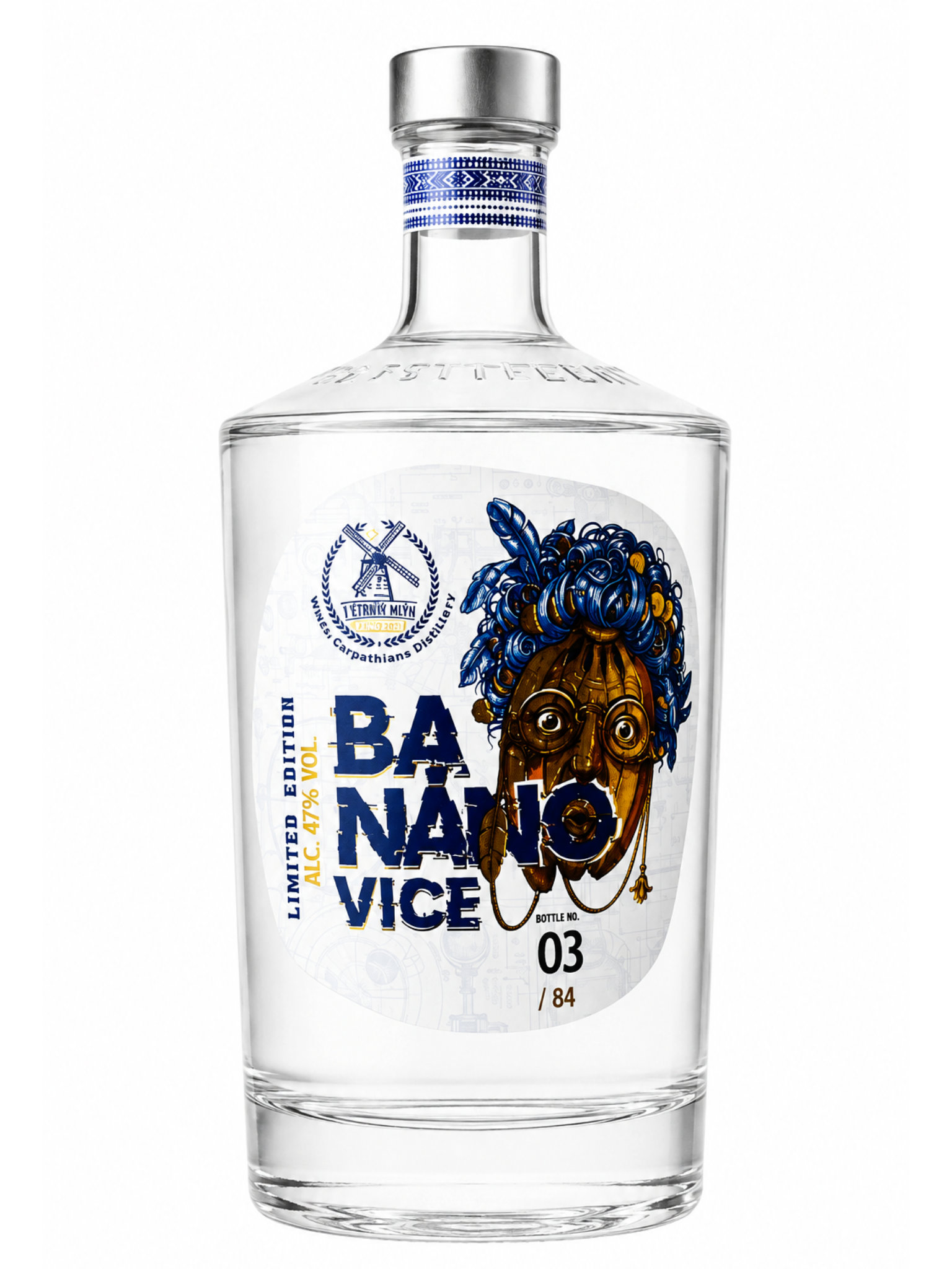 Palírna Kuželov (U větrného mlýna) Horňácká Banánovice 47% 0,5l