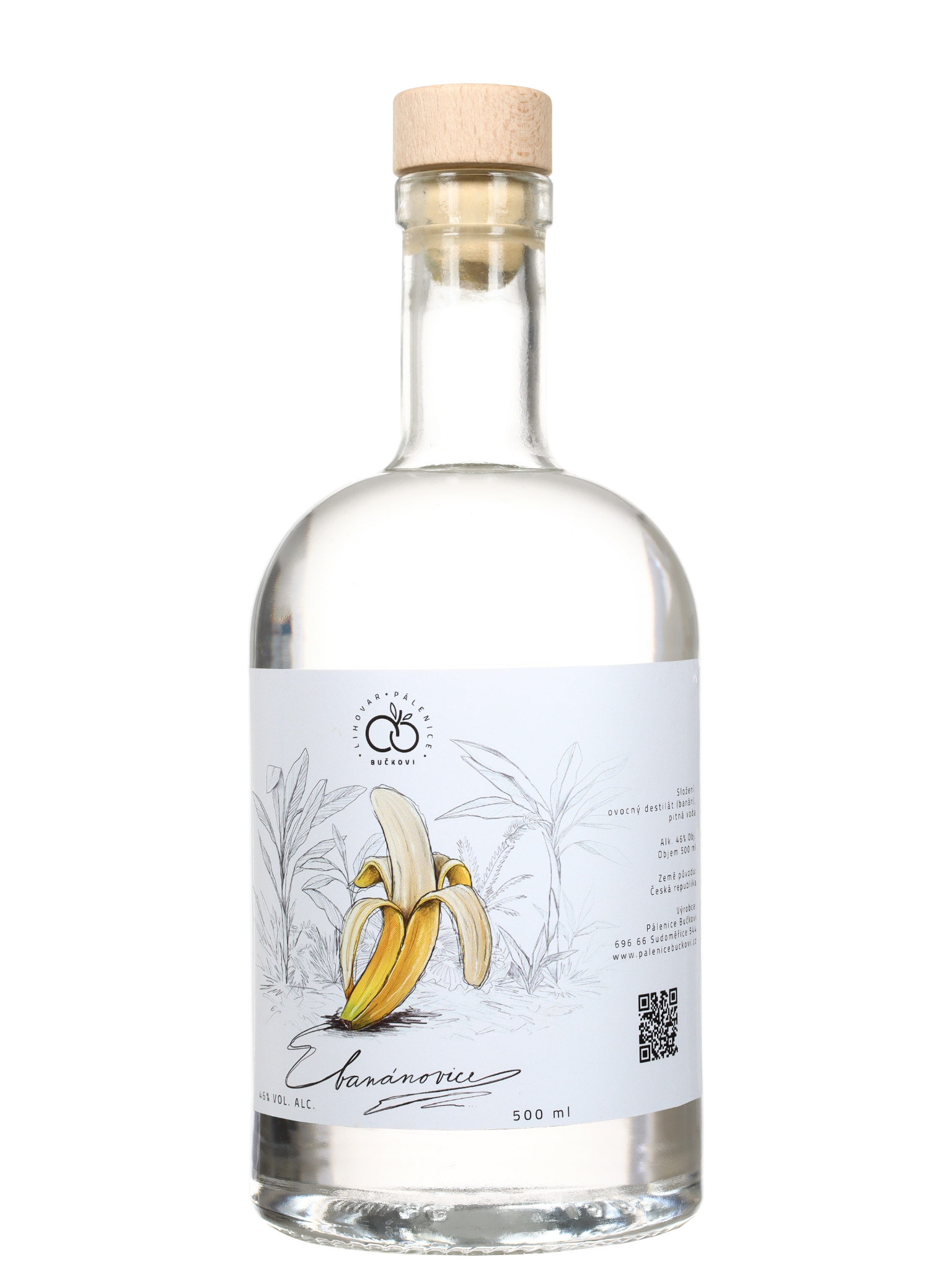 Pálenice Bučkovi Bučkova Banánovice 46% 0,5l